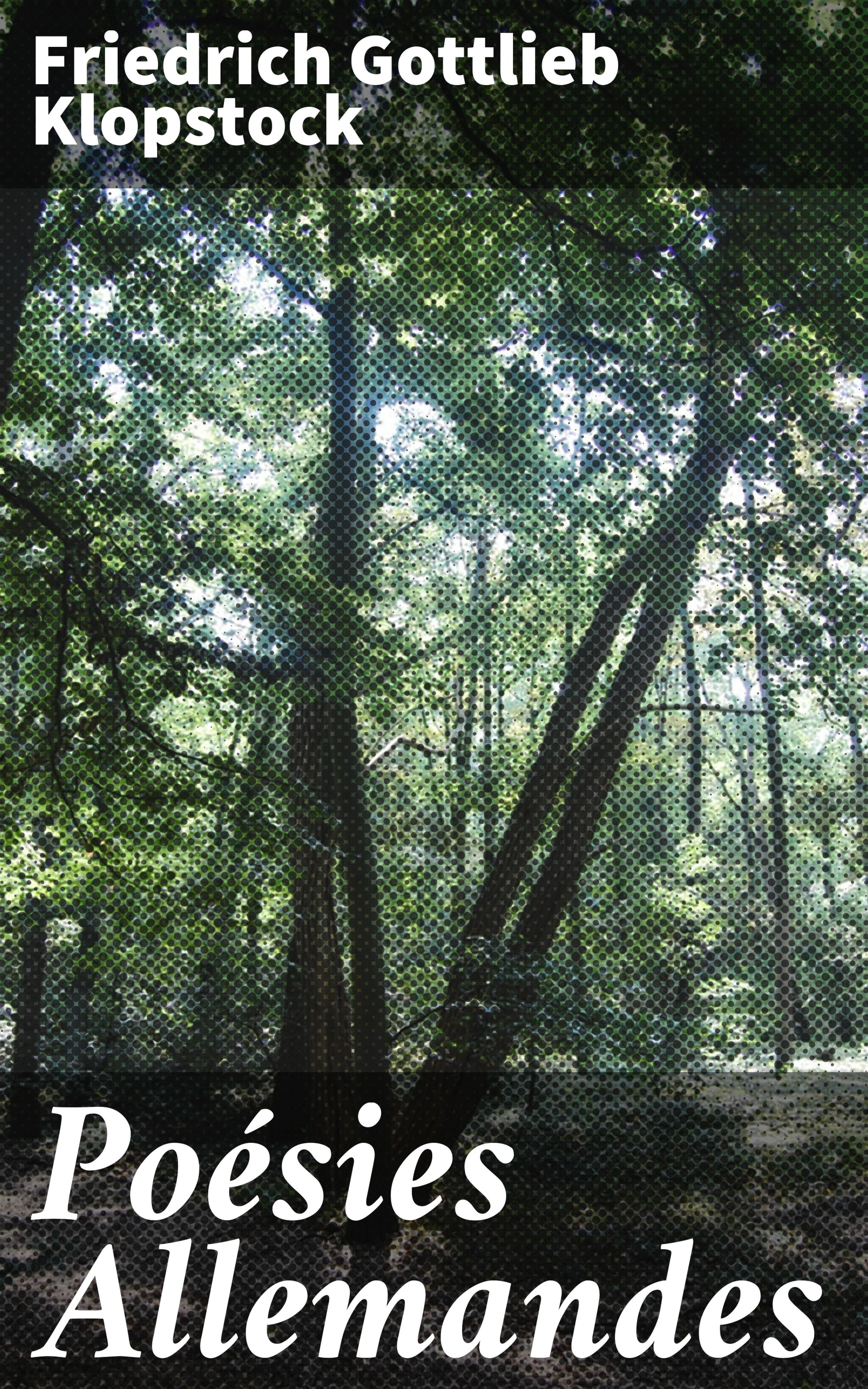 Обложка книги «Poésies Allemandes»