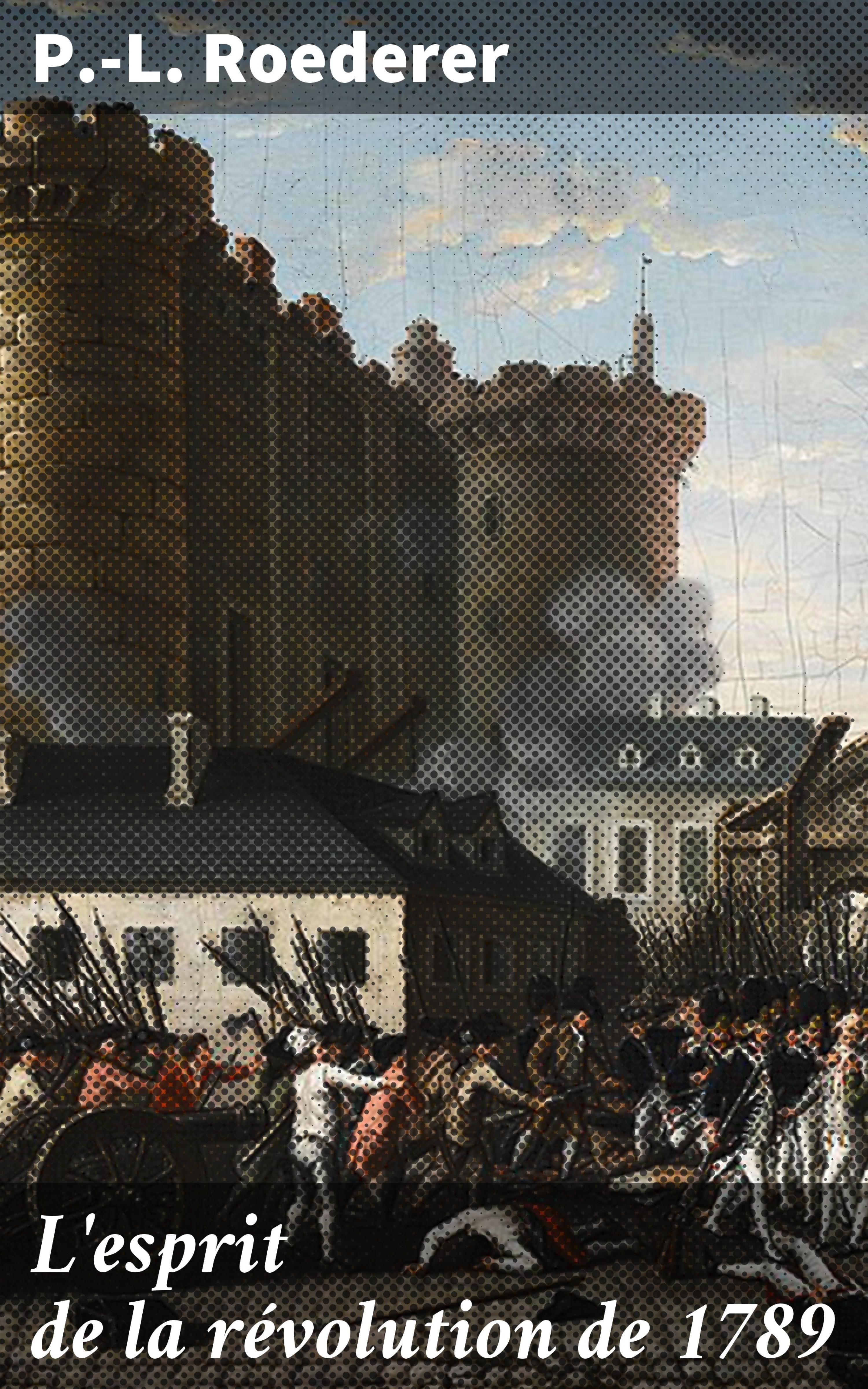 Обложка книги «L'esprit de la révolution de 1789»