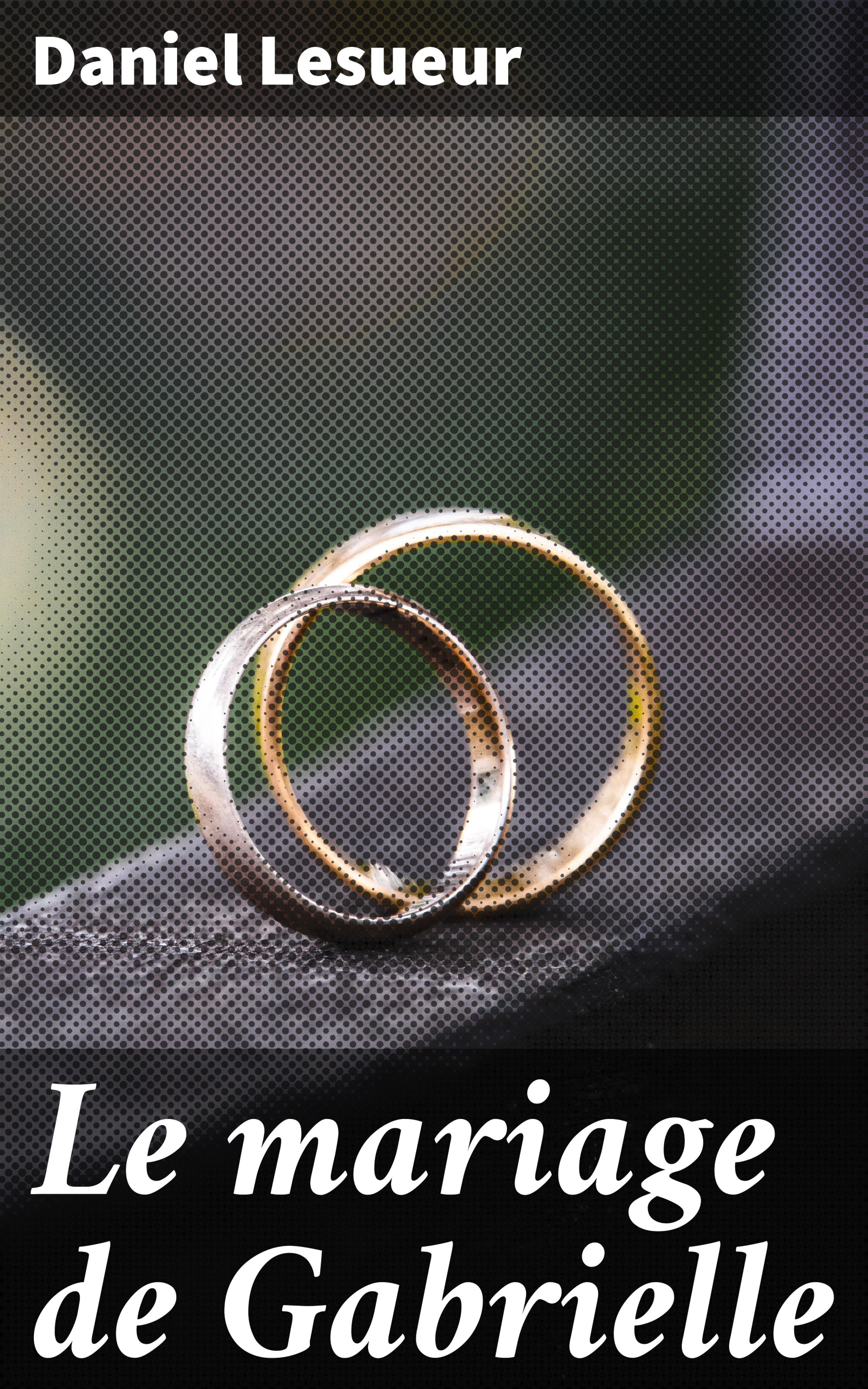 Обложка книги «Le mariage de Gabrielle»
