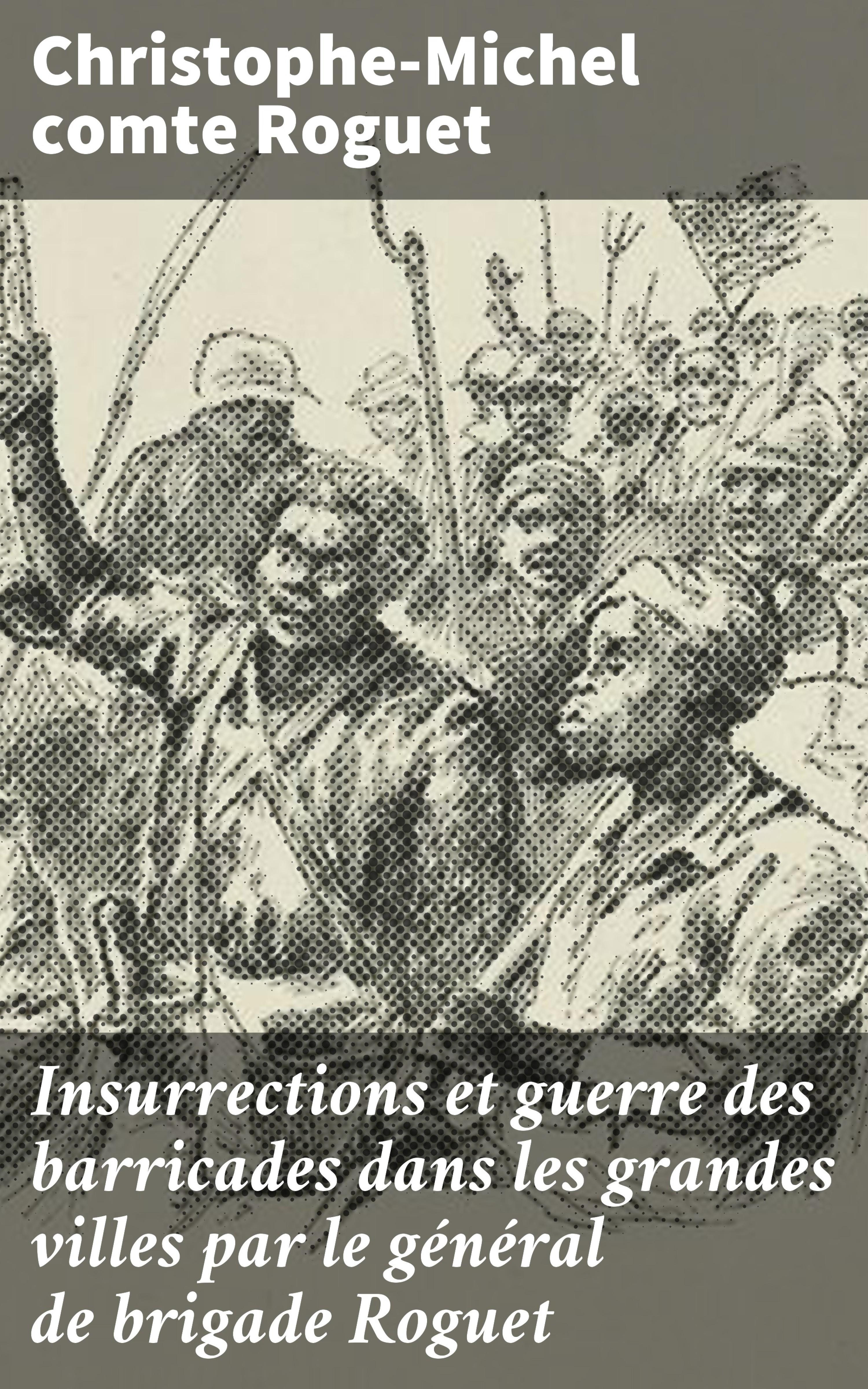 Обложка книги «Insurrections et guerre des barricades dans les grandes villes par le général de brigade Roguet»