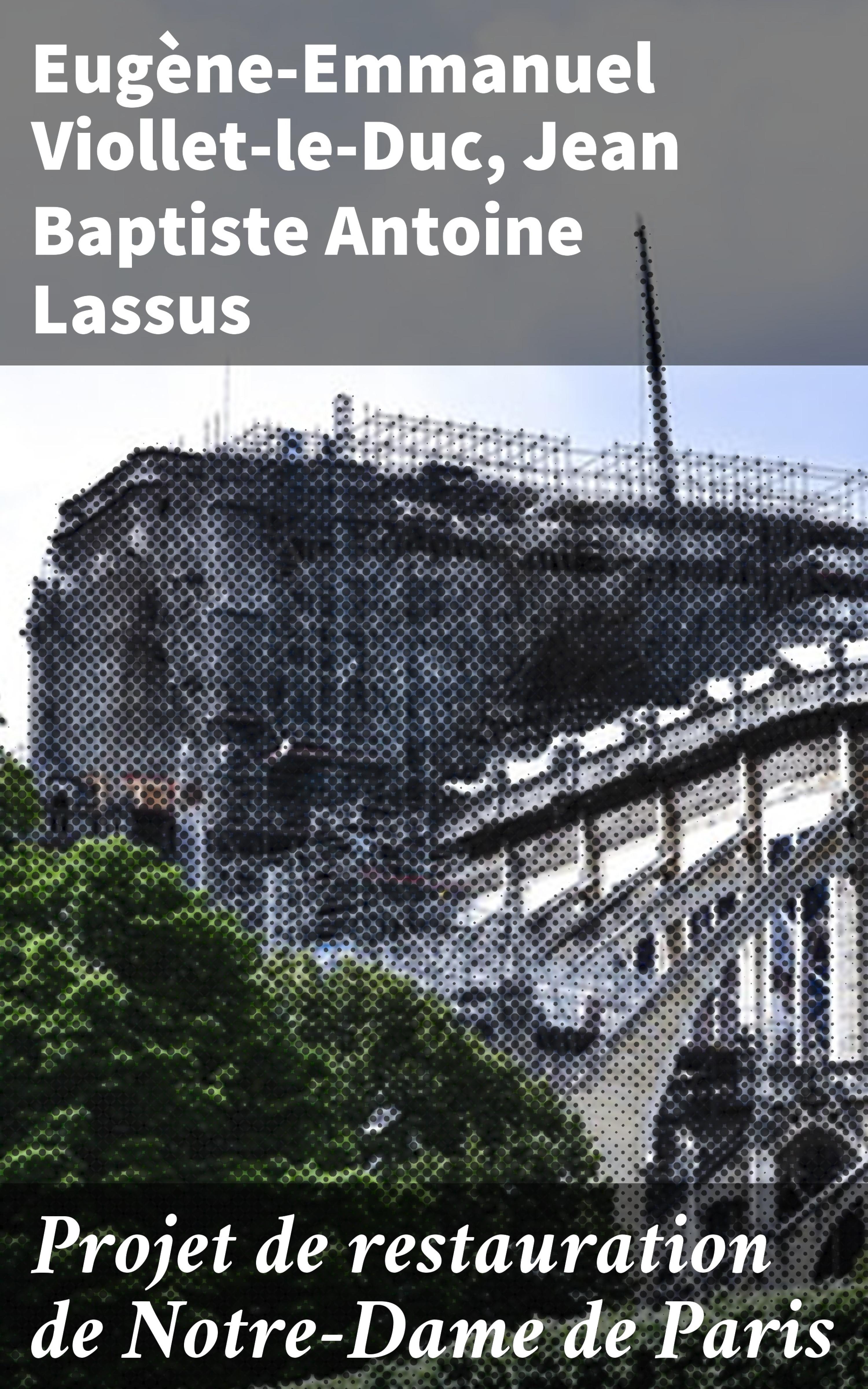 Обложка книги «Projet de restauration de Notre-Dame de Paris»