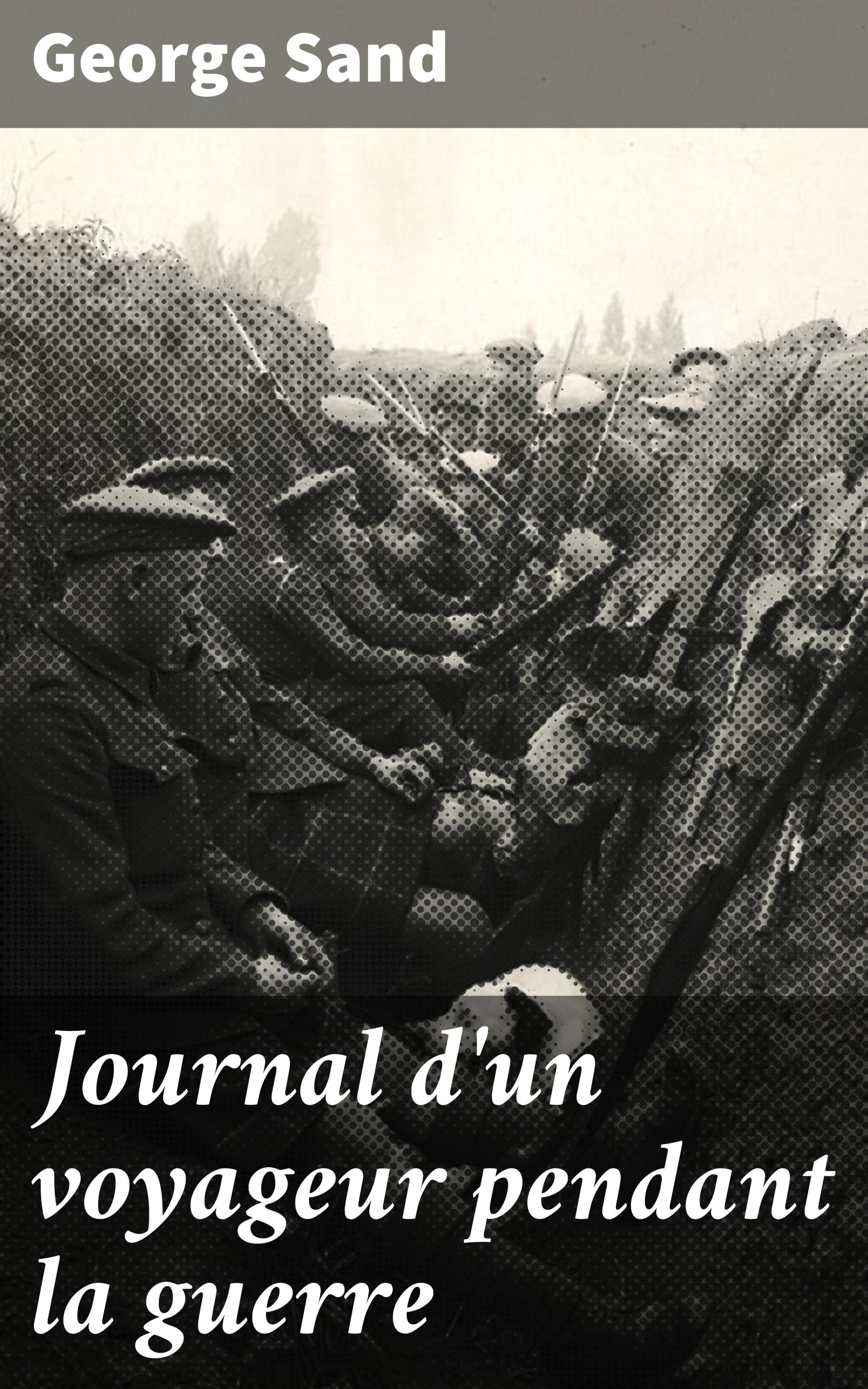 Обложка книги «Journal d'un voyageur pendant la guerre»