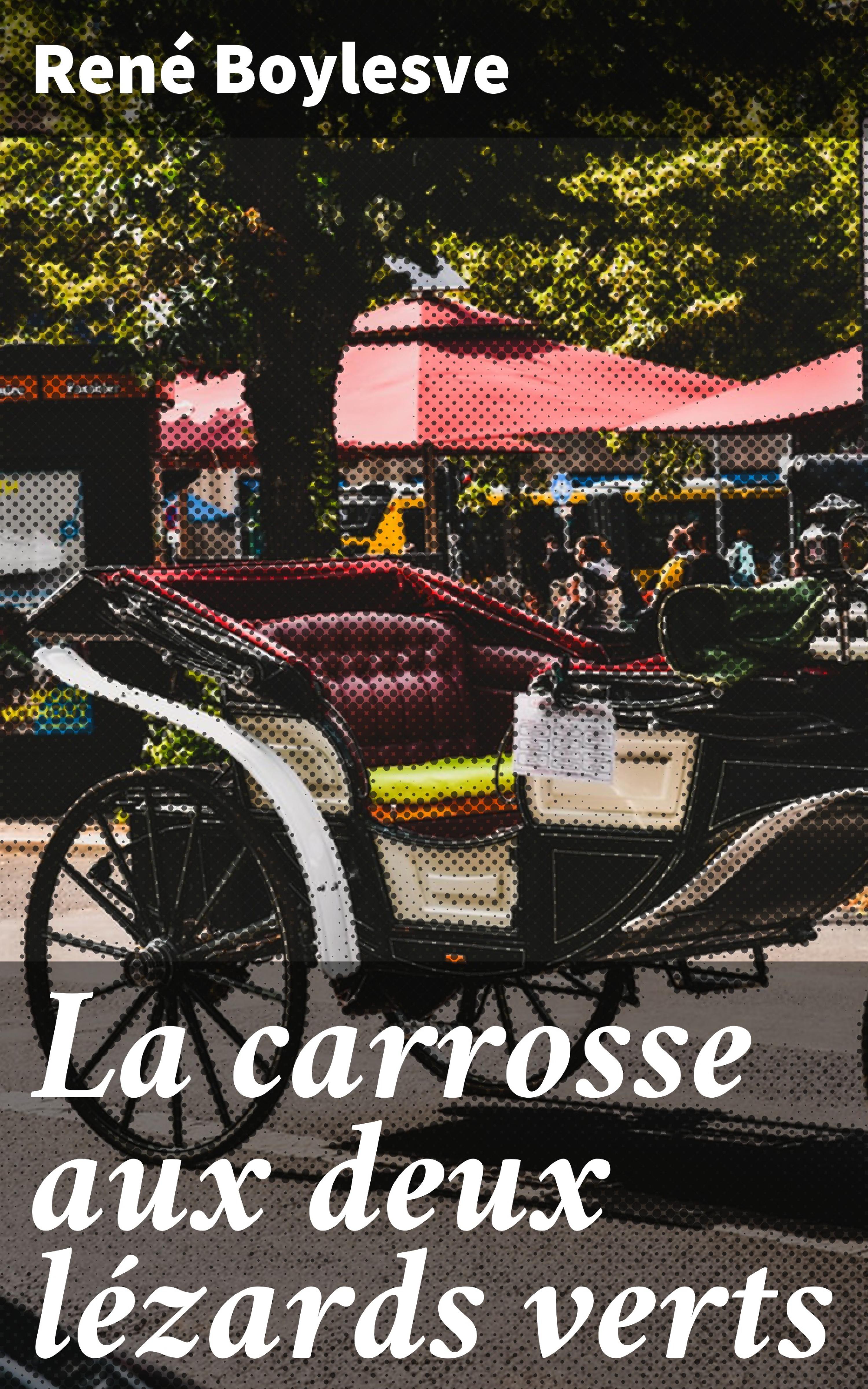 Обложка книги «La carrosse aux deux lézards verts»
