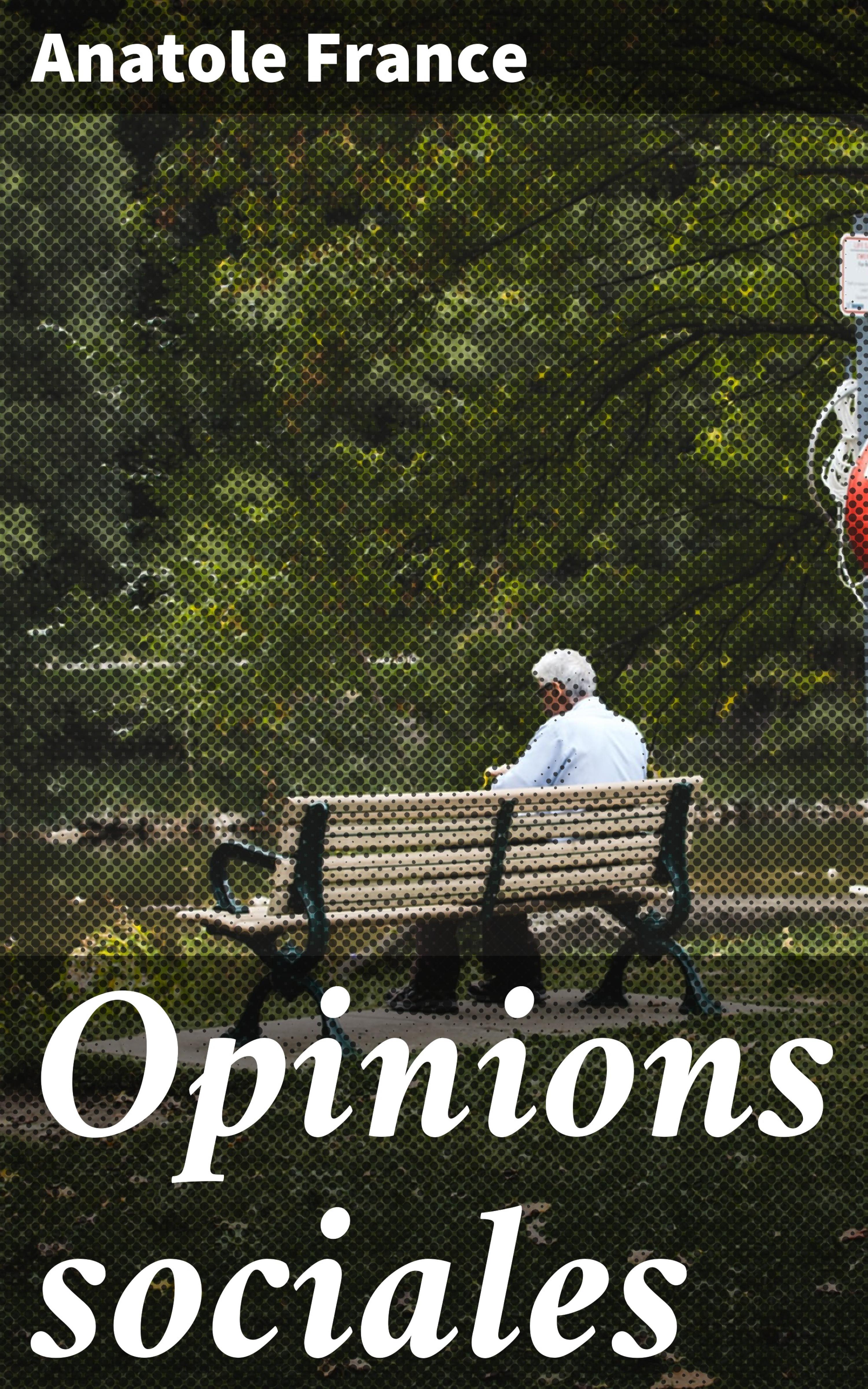 Обложка книги «Opinions sociales»