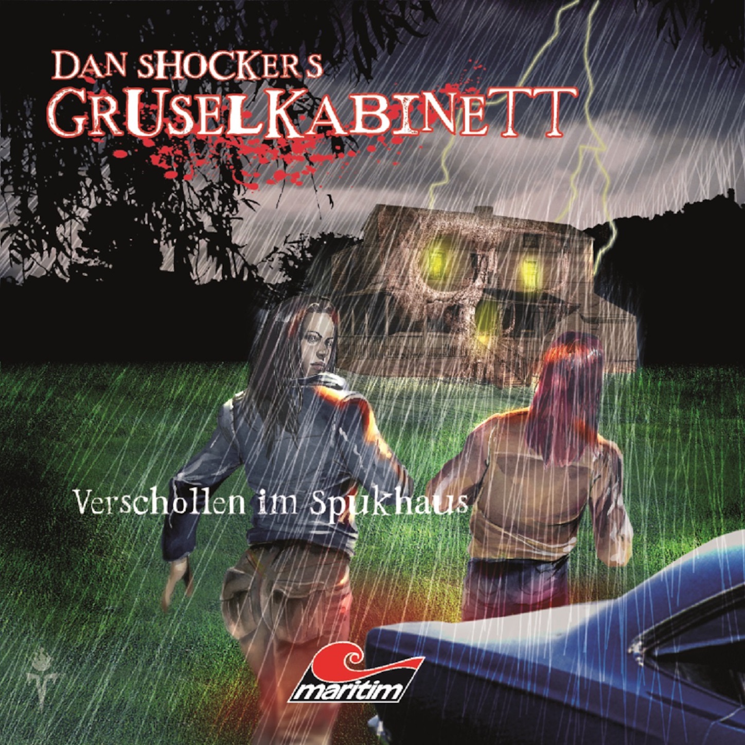 Обложка книги «Dan Shockers Gruselkabinett, Verschollen im Spukhaus»