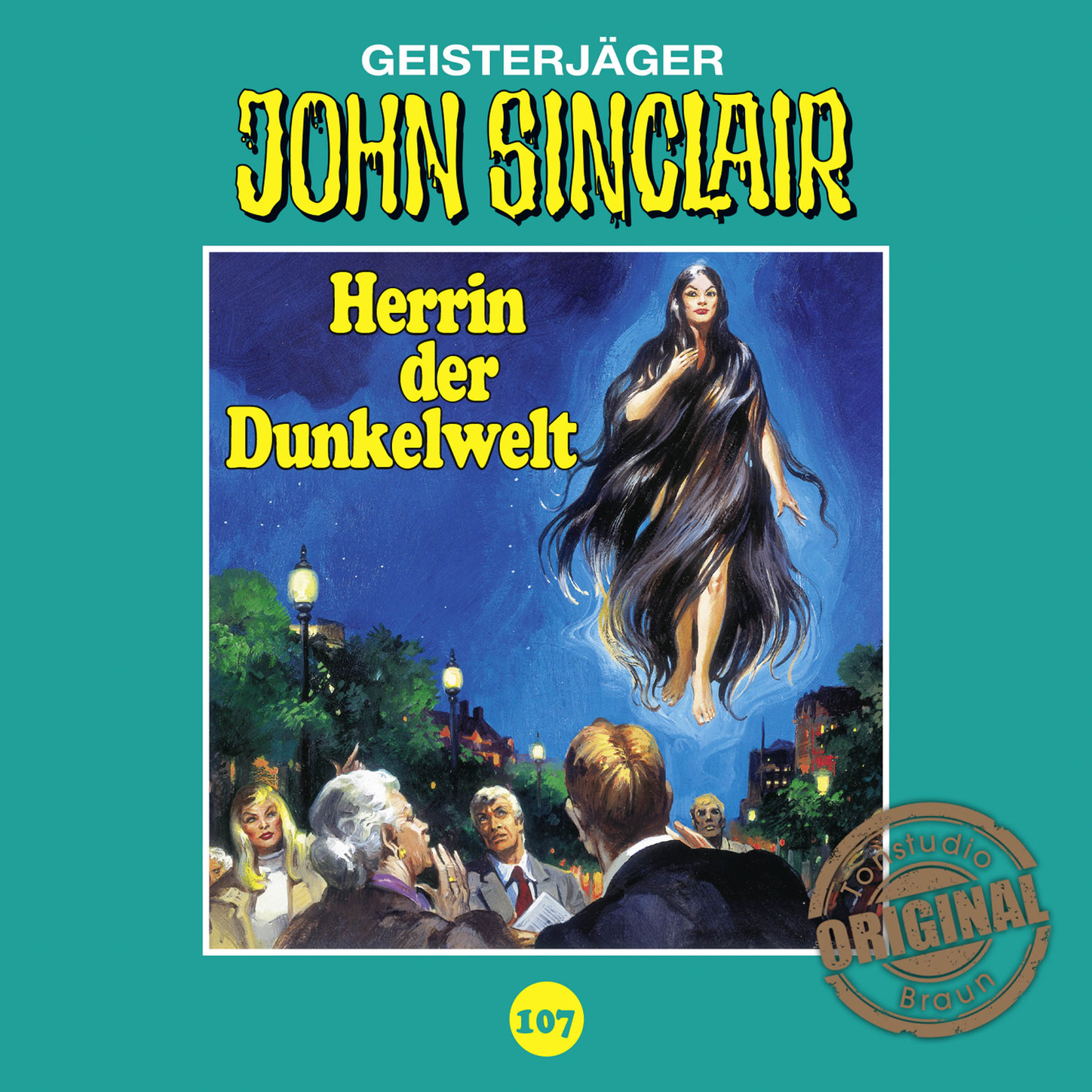 Обложка книги «John Sinclair, Tonstudio Braun, Folge 107: Herrin der Dunkelwelt»