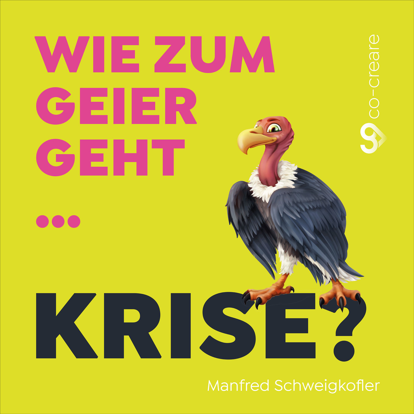 Обложка книги «Manfred Schweigkofler, Co-Creare, Wie zum Geier geht Krise?»