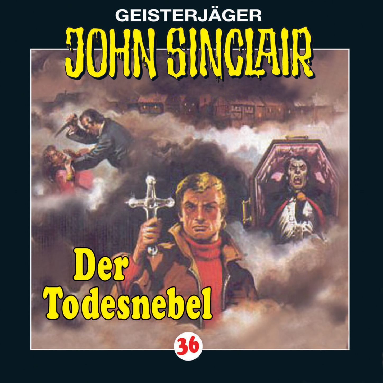 Обложка книги «John Sinclair, Folge 36: Der Todesnebel»