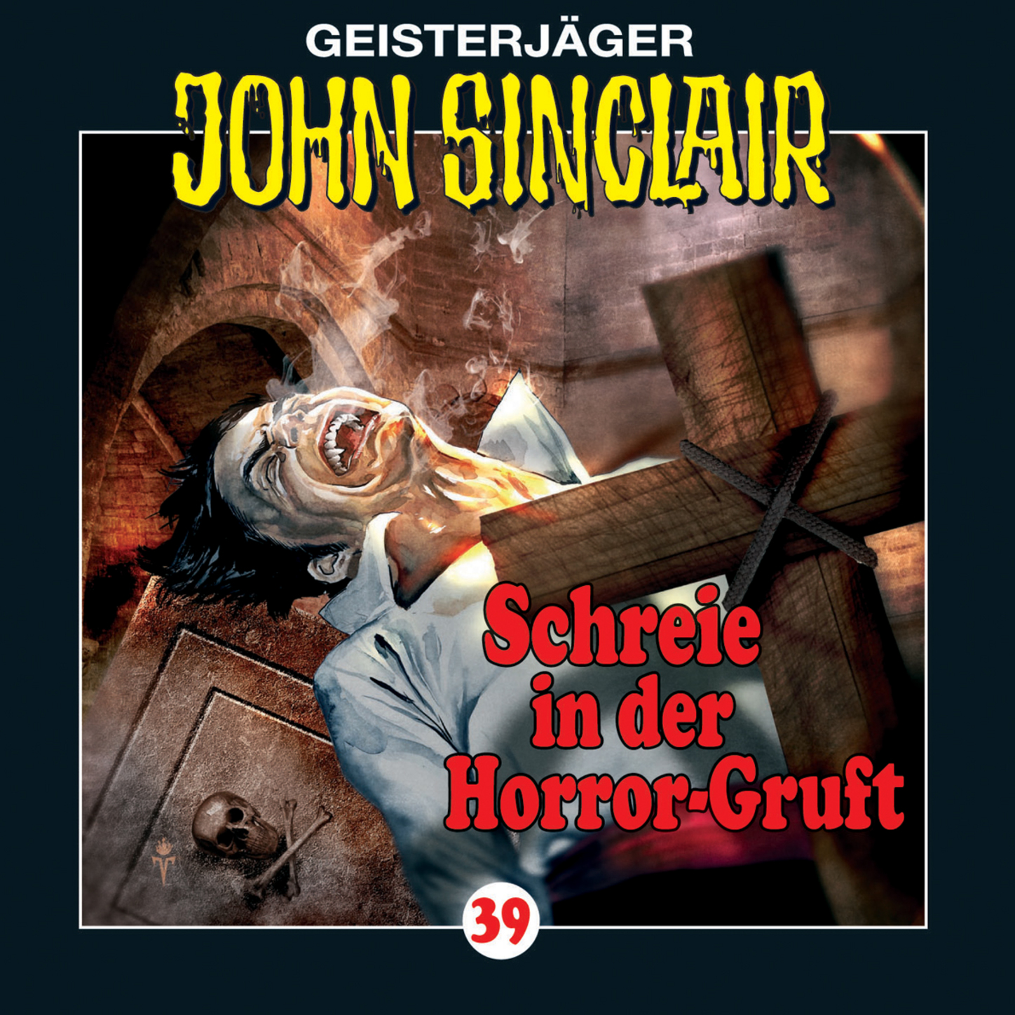 Обложка книги «John Sinclair, Folge 39: Schreie in der Horror-Gruft (2/3)»