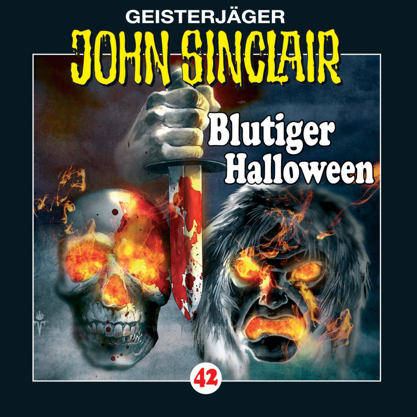 Обложка книги «John Sinclair, Folge 42: Blutiger Halloween»