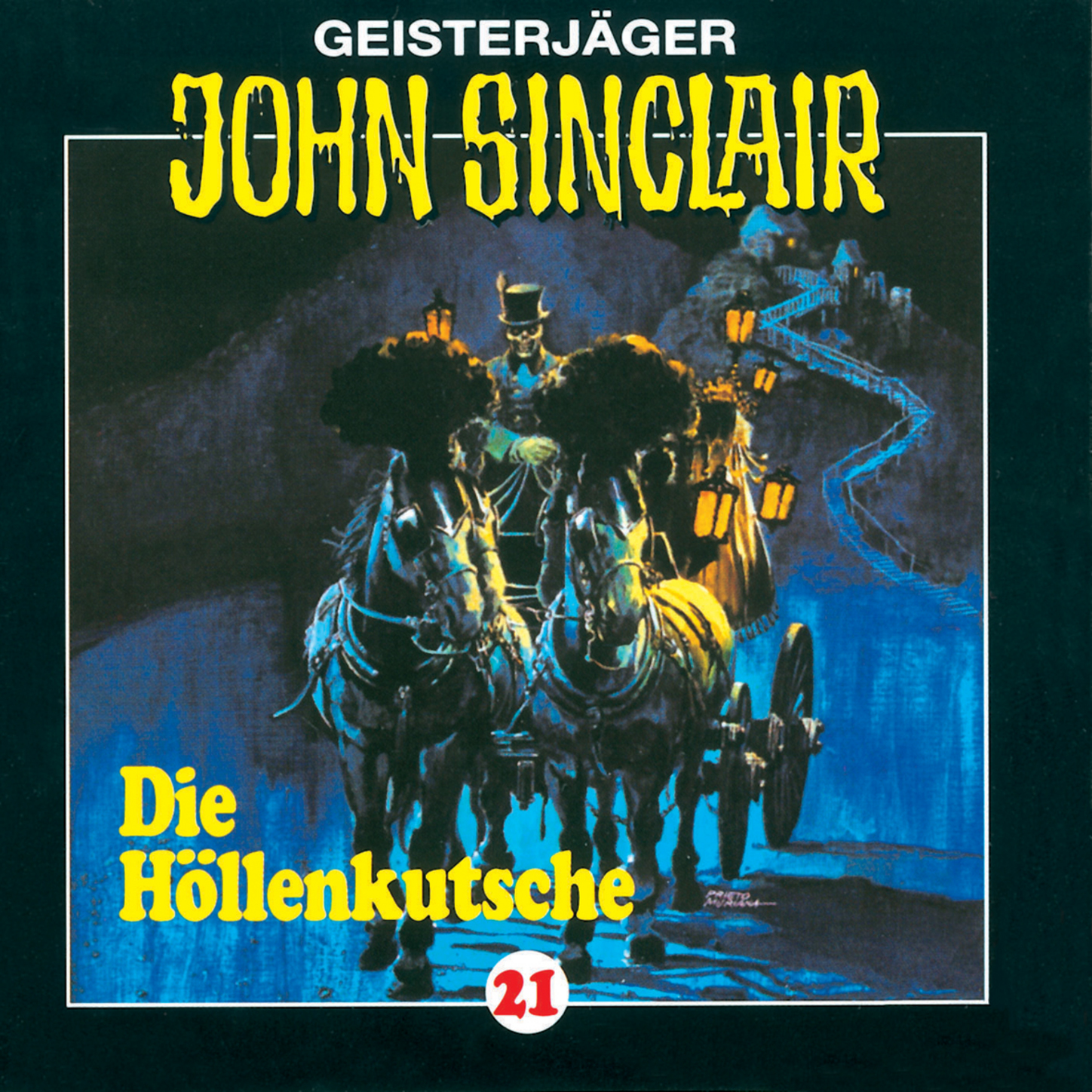 Обложка книги «John Sinclair, Folge 21: Die Höllenkutsche (1/2)»