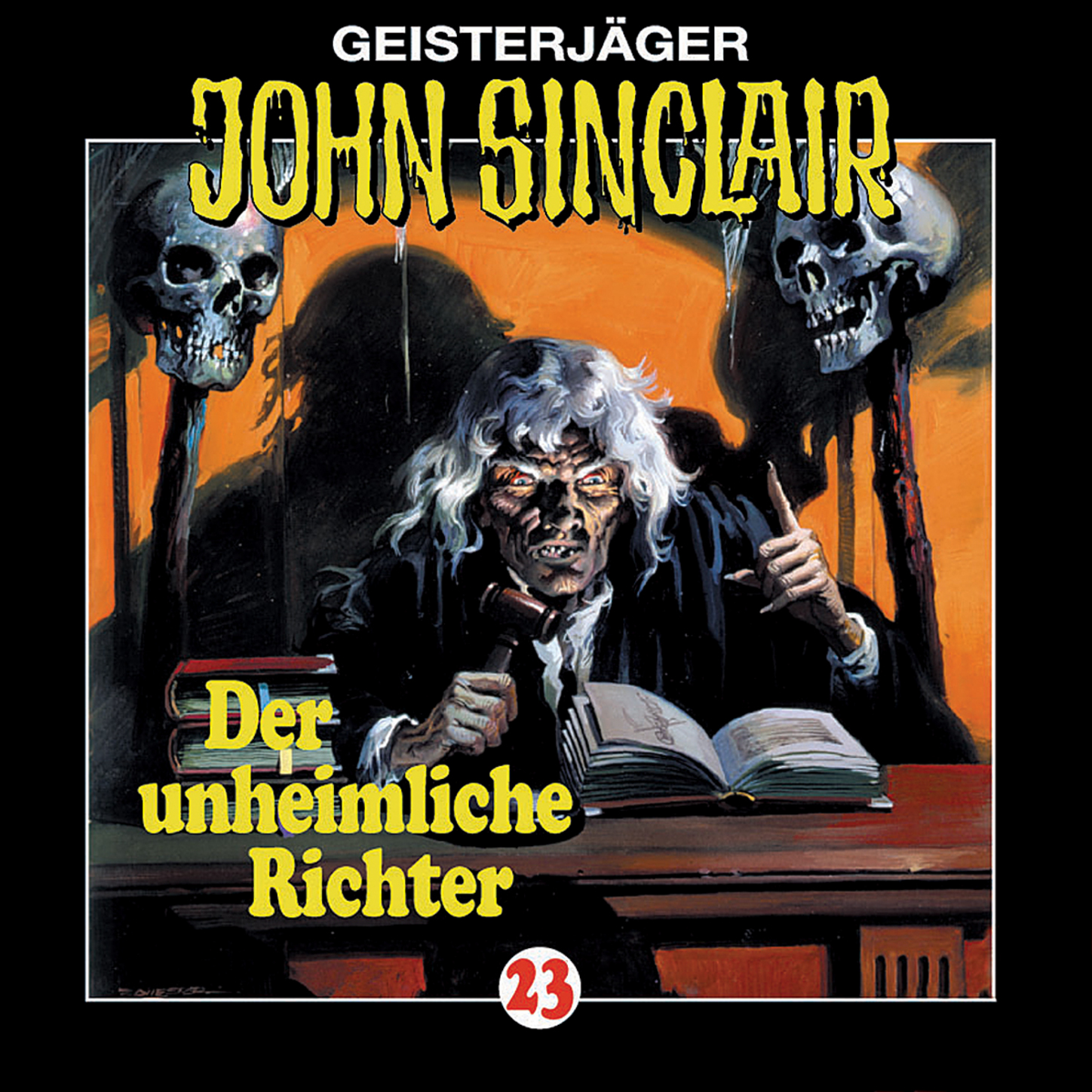Обложка книги «John Sinclair, Folge 23: Der unheimliche Richter»