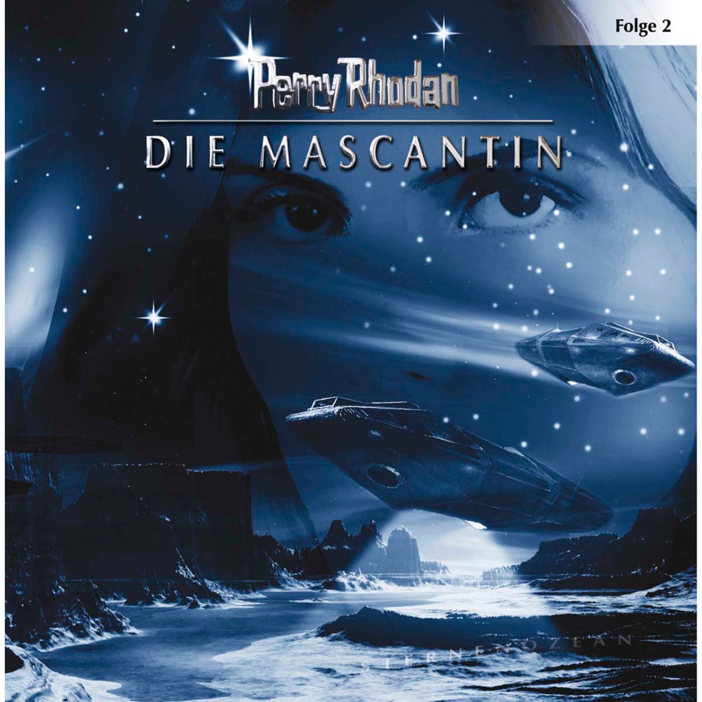 Обложка книги «Perry Rhodan, Folge 2: Die Mascantin»