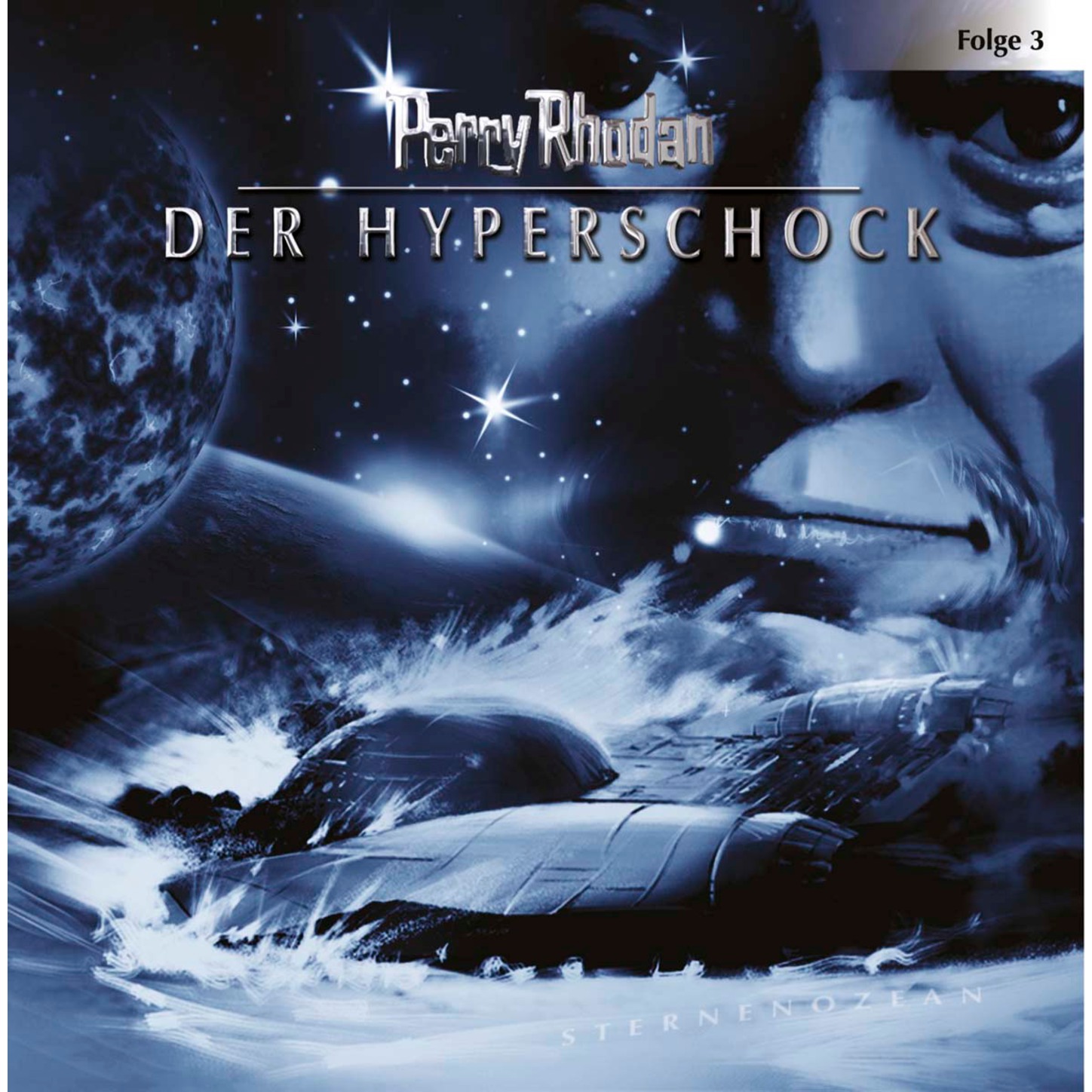 Обложка книги «Perry Rhodan, Folge 3: Der Hyperschock»