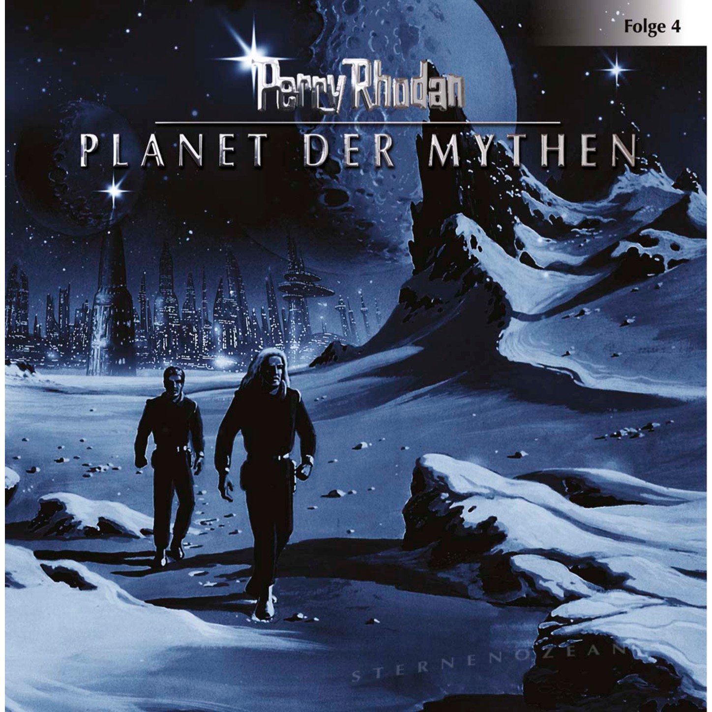 Обложка книги «Perry Rhodan, Folge 4: Planet der Mythen»