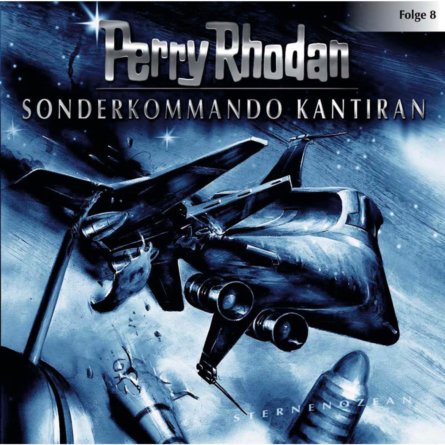 Обложка книги «Perry Rhodan, Folge 8: Sonderkommando Kantiran»