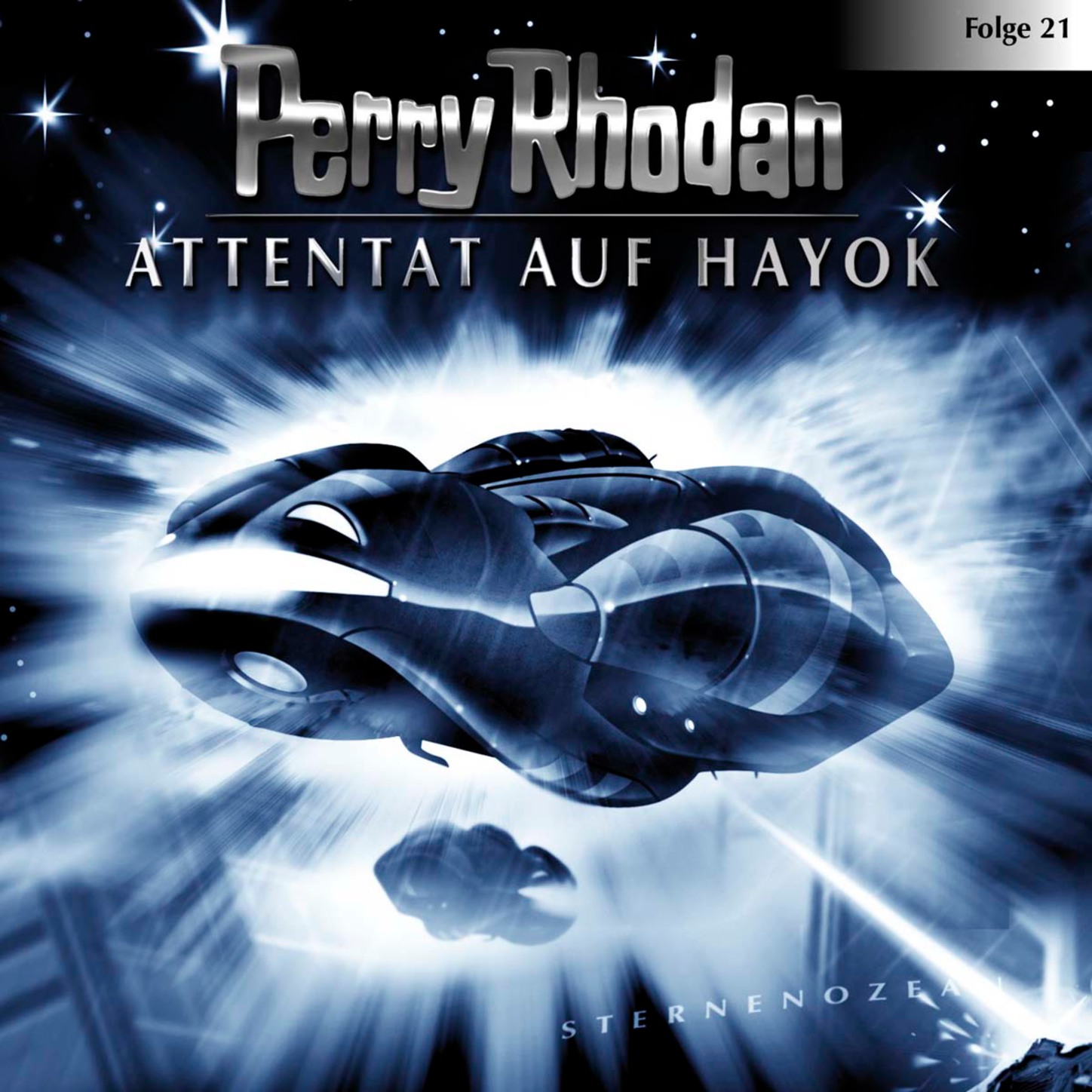 Обложка книги «Perry Rhodan, Folge 21: Attentat auf Hayok»