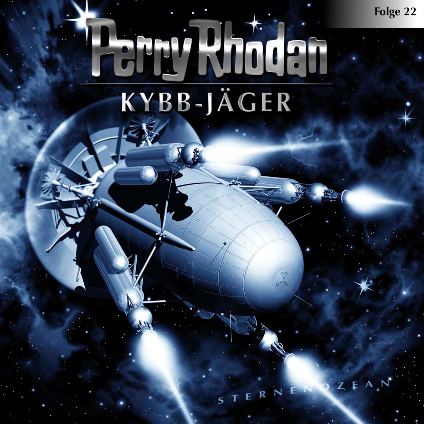 Обложка книги «Perry Rhodan, Folge 22: Kybb-Jäger»