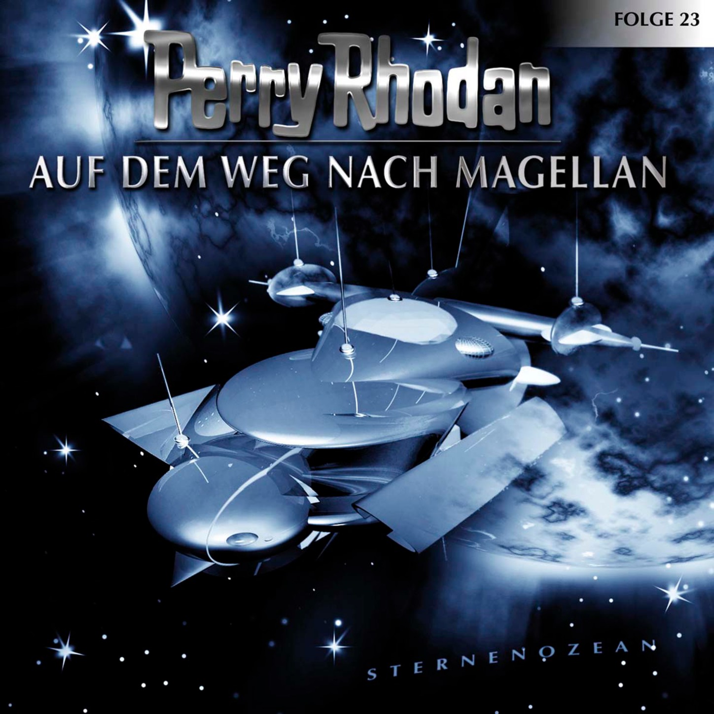 Обложка книги «Perry Rhodan, Folge 23: Auf dem Weg nach Magellan»