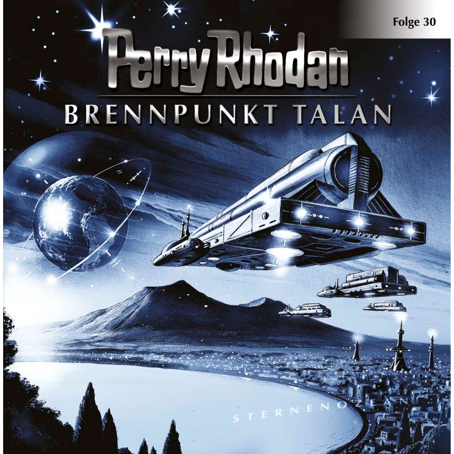 Обложка книги «Perry Rhodan, Folge 30: Brennpunkt Talan»
