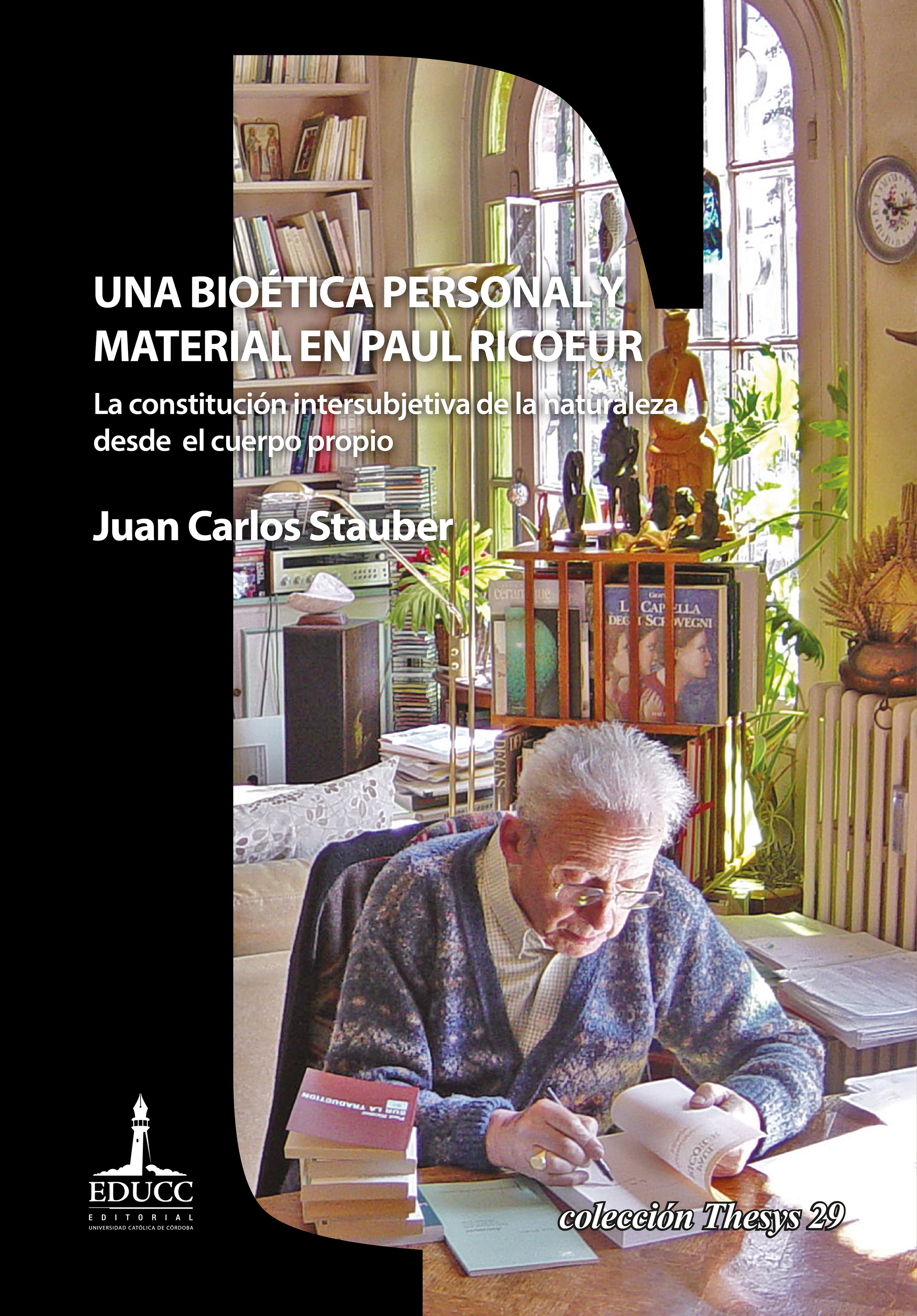 Обложка книги «Una bioética personal y material en Paul Ricoeur»