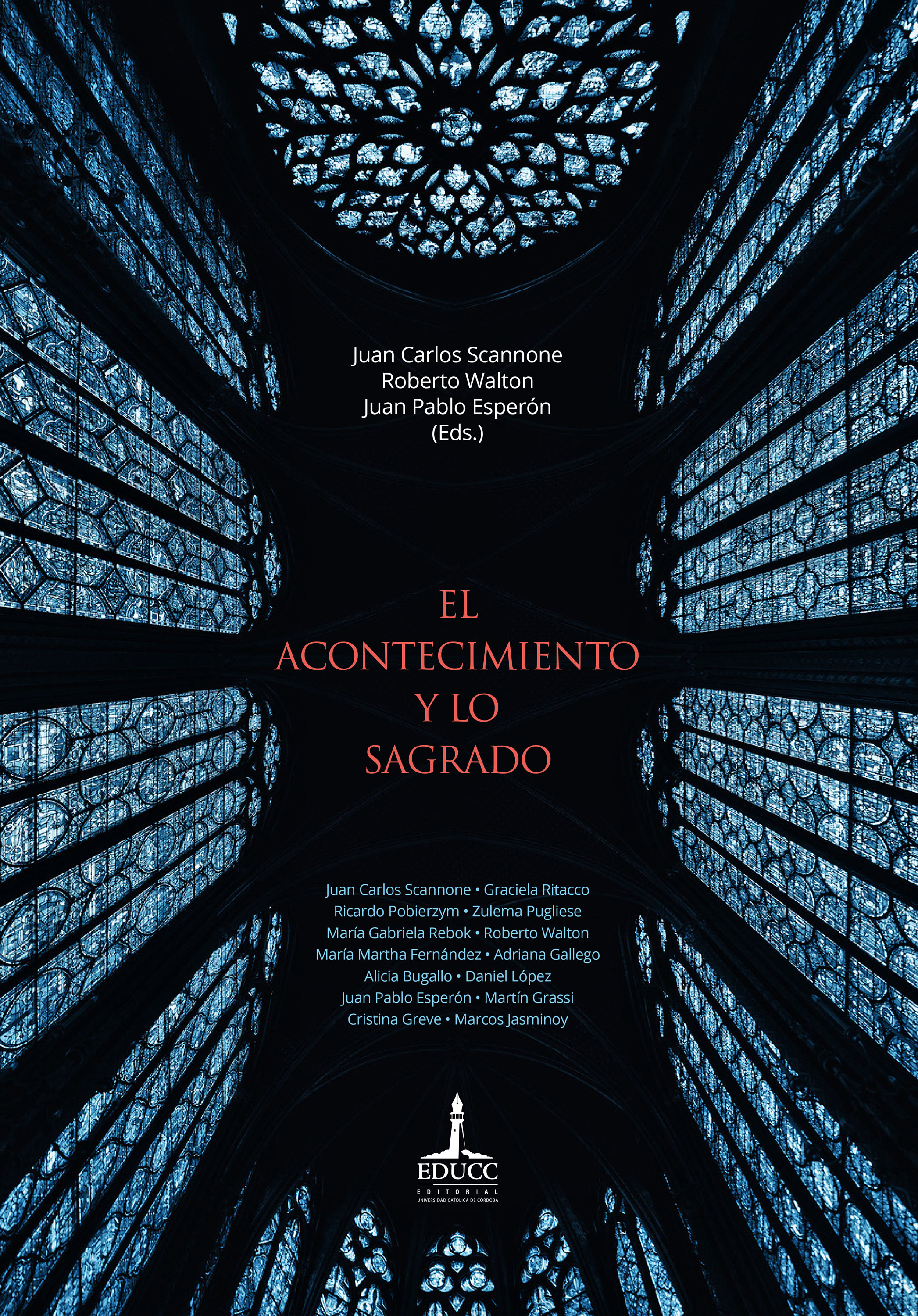 Обложка книги «El acontecimiento y lo sagrado»