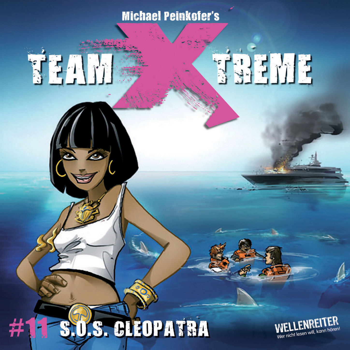Обложка книги «Team X-Treme, Folge 11: S.O.S. Cleopatra»