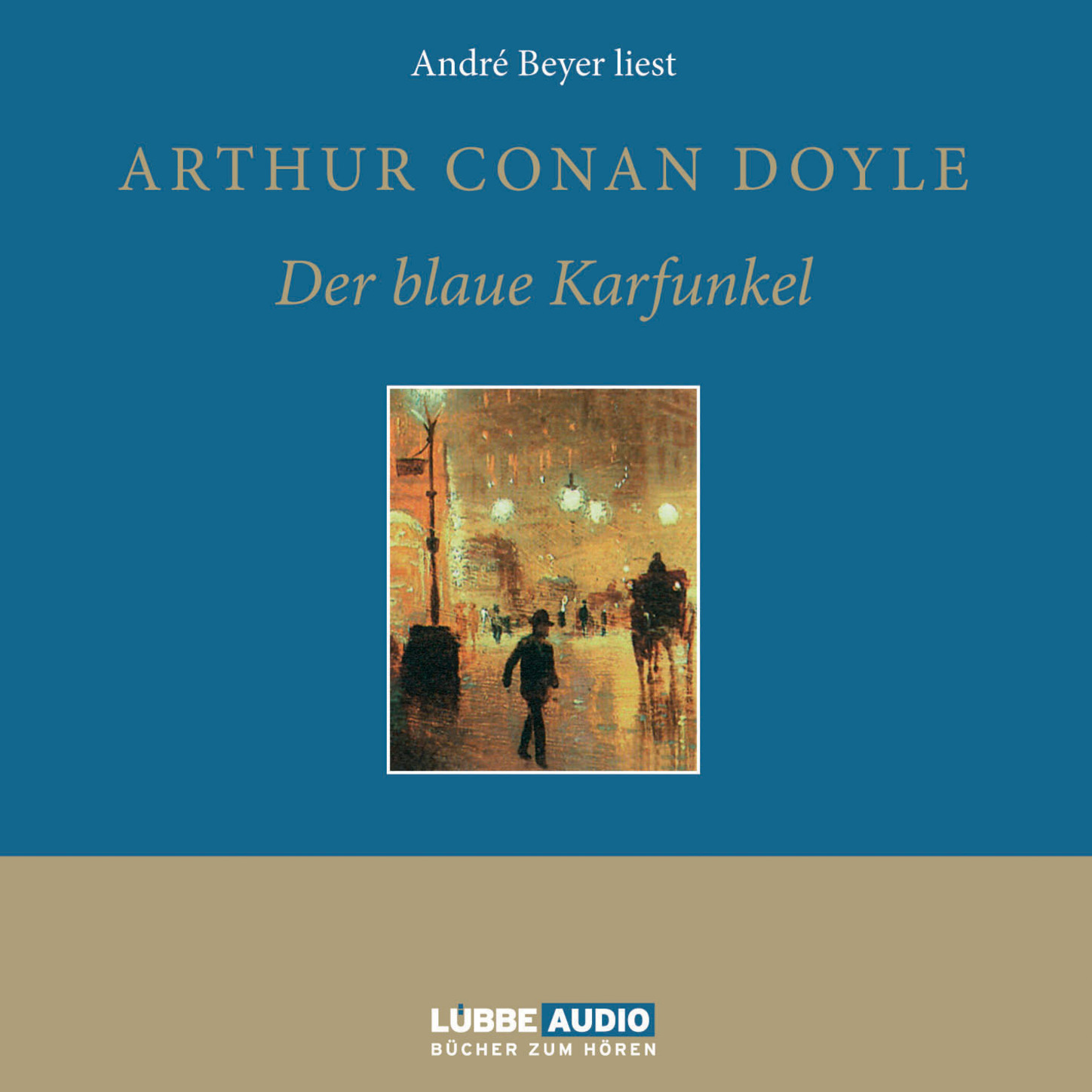 Обложка книги «Der blaue Karfunkel»