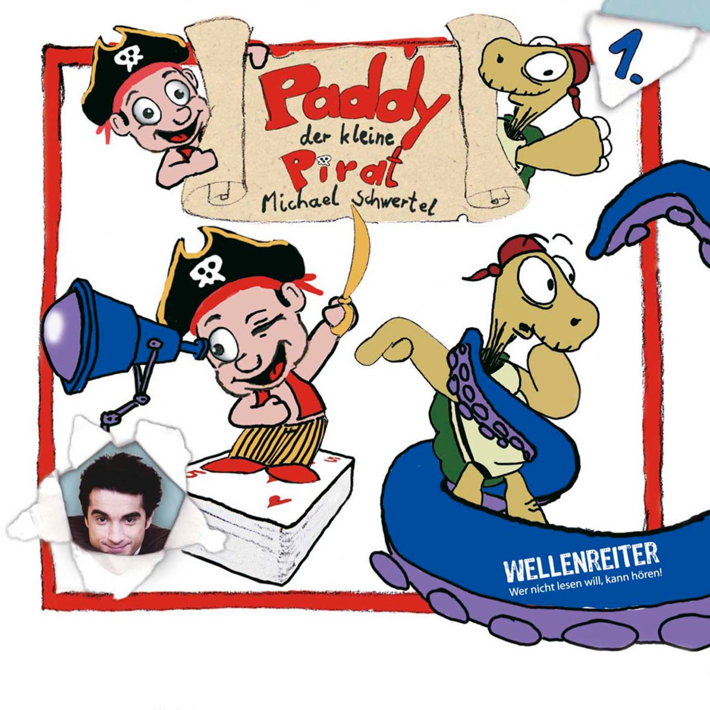 Обложка книги «Paddy, der kleine Pirat»