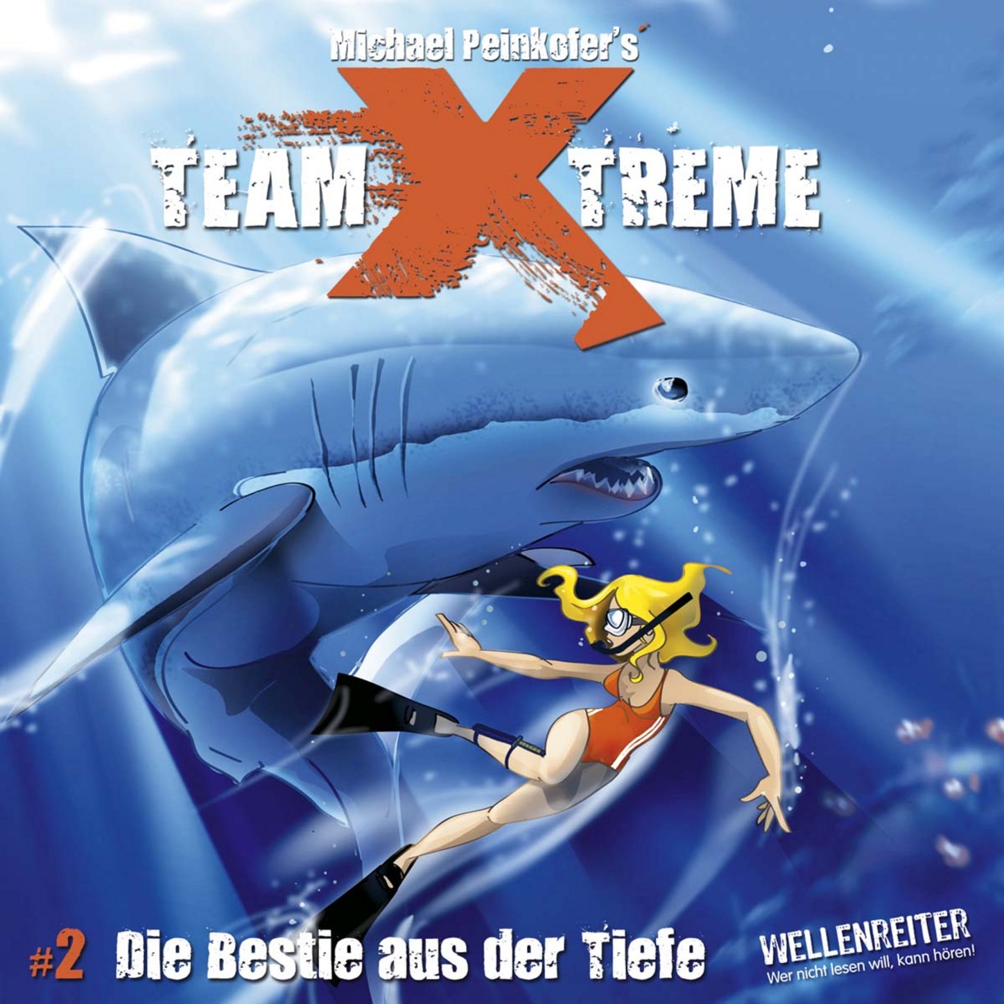 Обложка книги «Team X-Treme, Folge 2: Die Bestie aus der Tiefe»