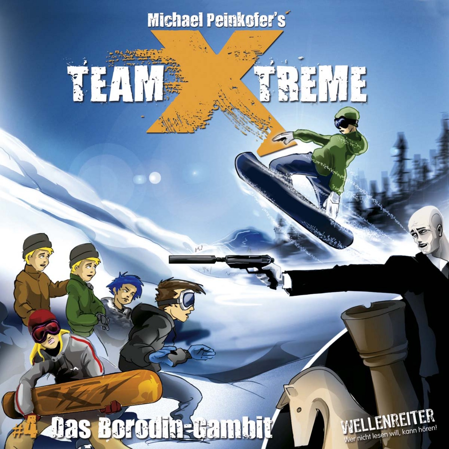 Обложка книги «Team X-Treme, Folge 4: Das Borodin-Gambit»