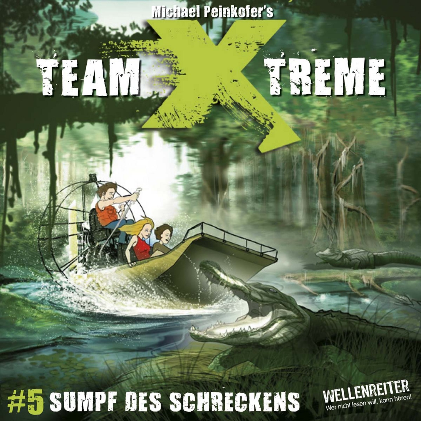 Обложка книги «Team X-Treme, Folge 5: Sumpf des Schreckens»