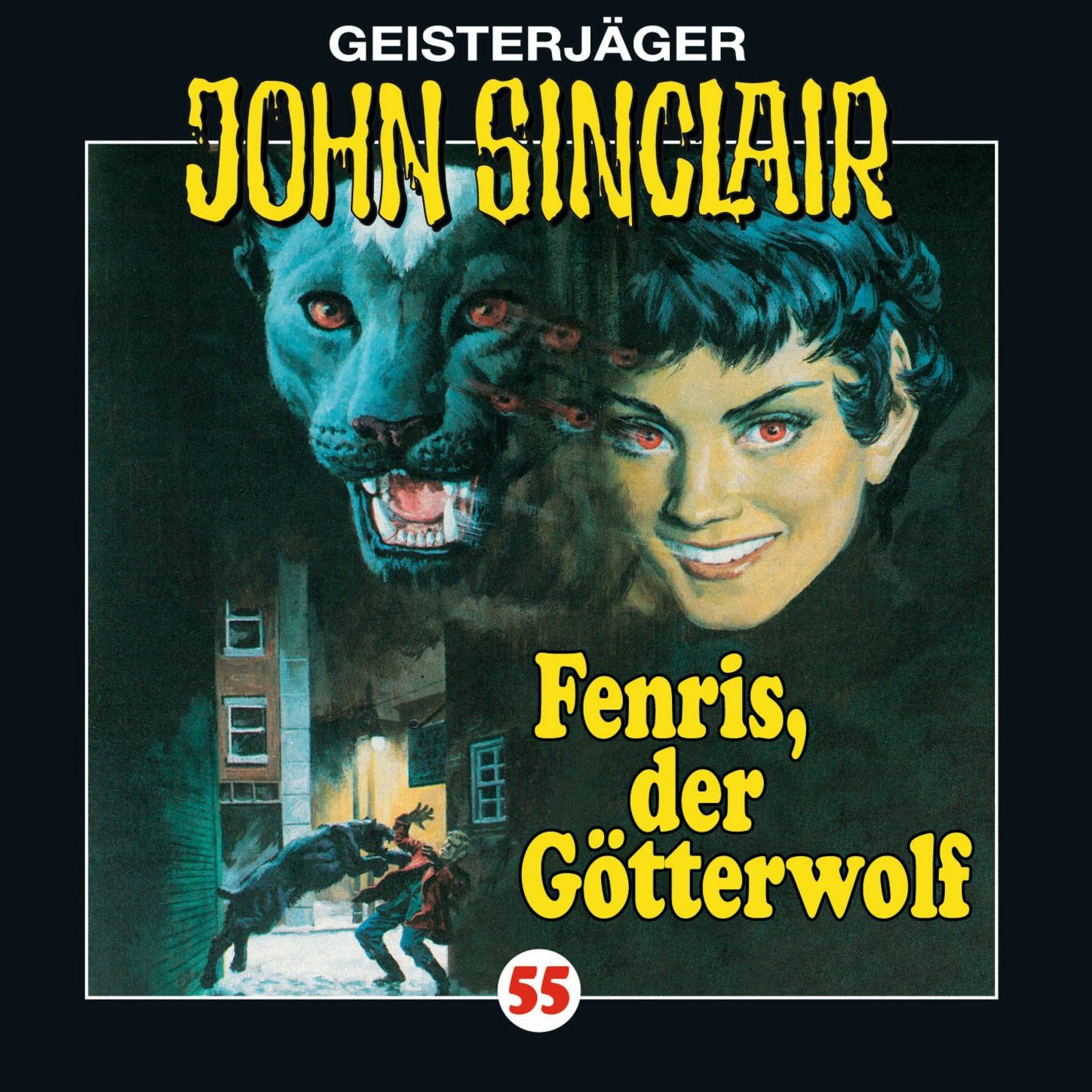 Обложка книги «John Sinclair, Folge 55: Fenris, der Götterwolf»