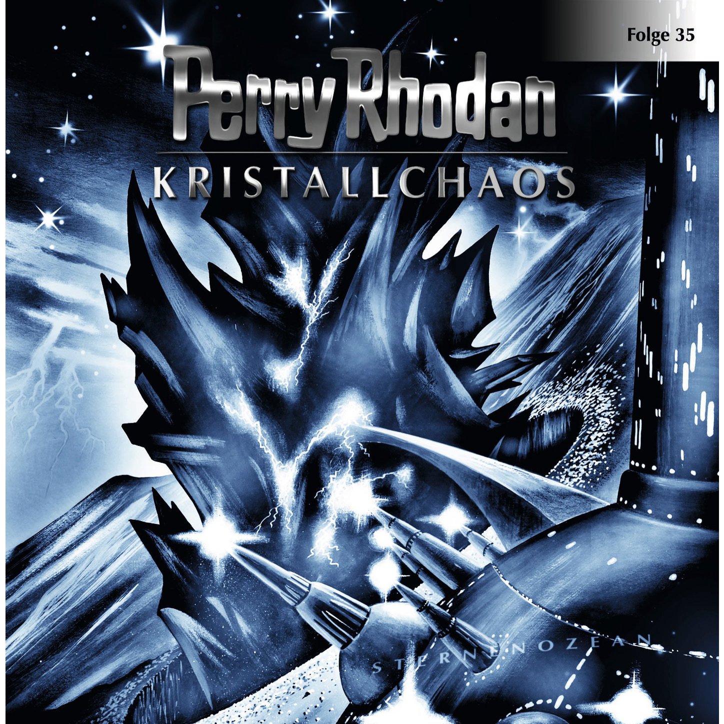 Обложка книги «Perry Rhodan, Folge 35: Kristallchaos»