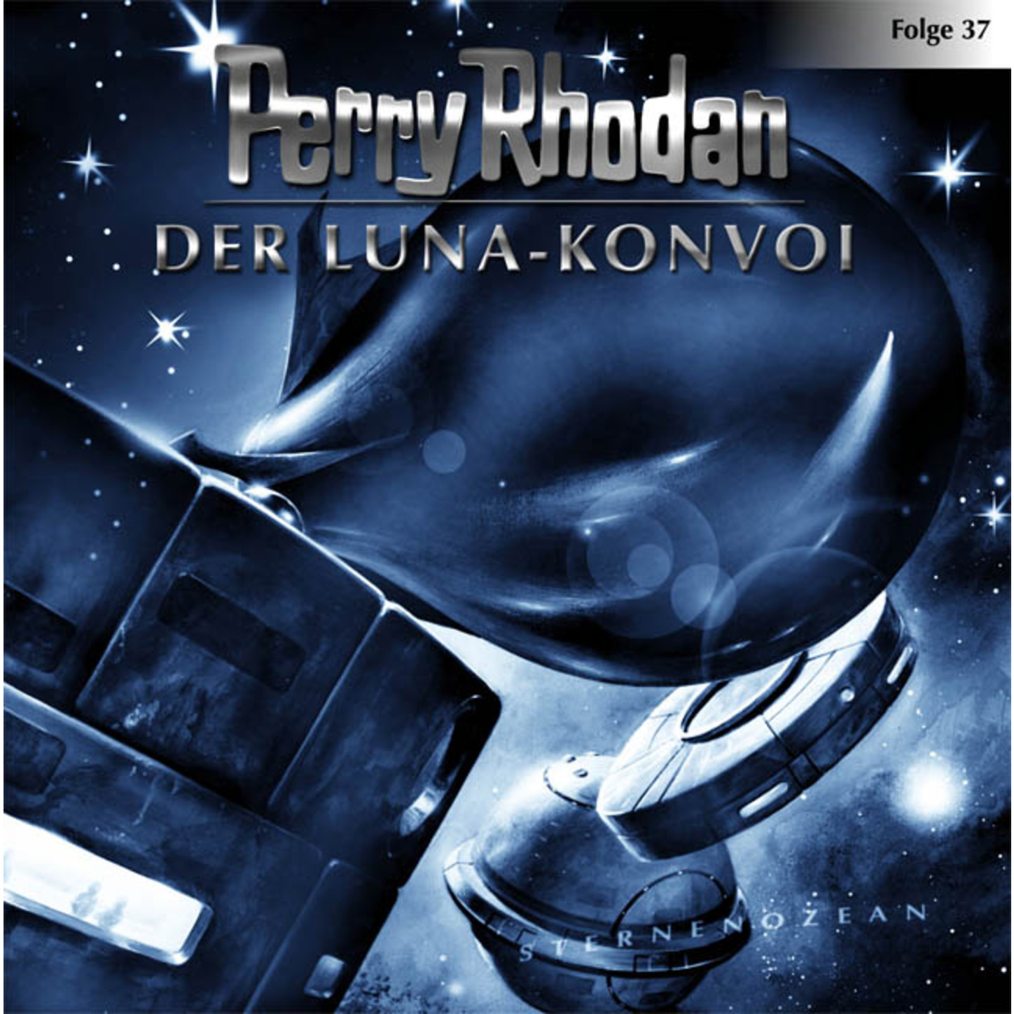 Обложка книги «Perry Rhodan, Folge 37: Der Luna-Konvoi»