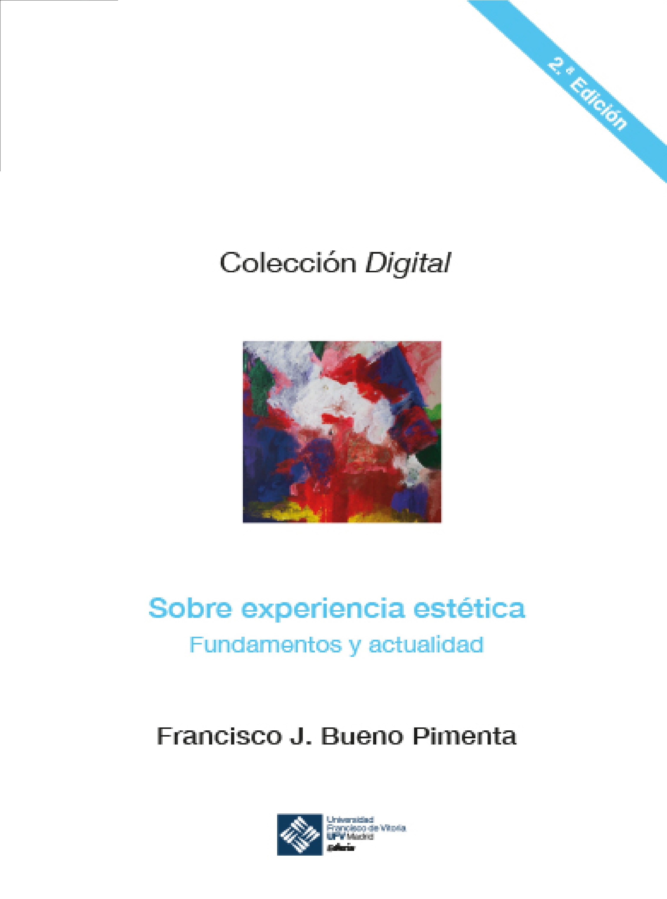 Обложка книги «Sobre experiencia estética 2ª edición»