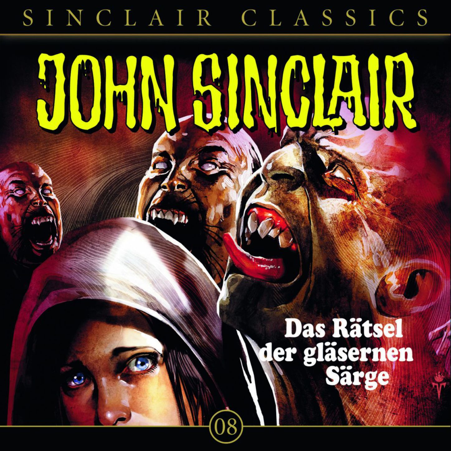 Обложка книги «John Sinclair - Classics, Folge 8: Das Rätsel der gläsernen Särge»