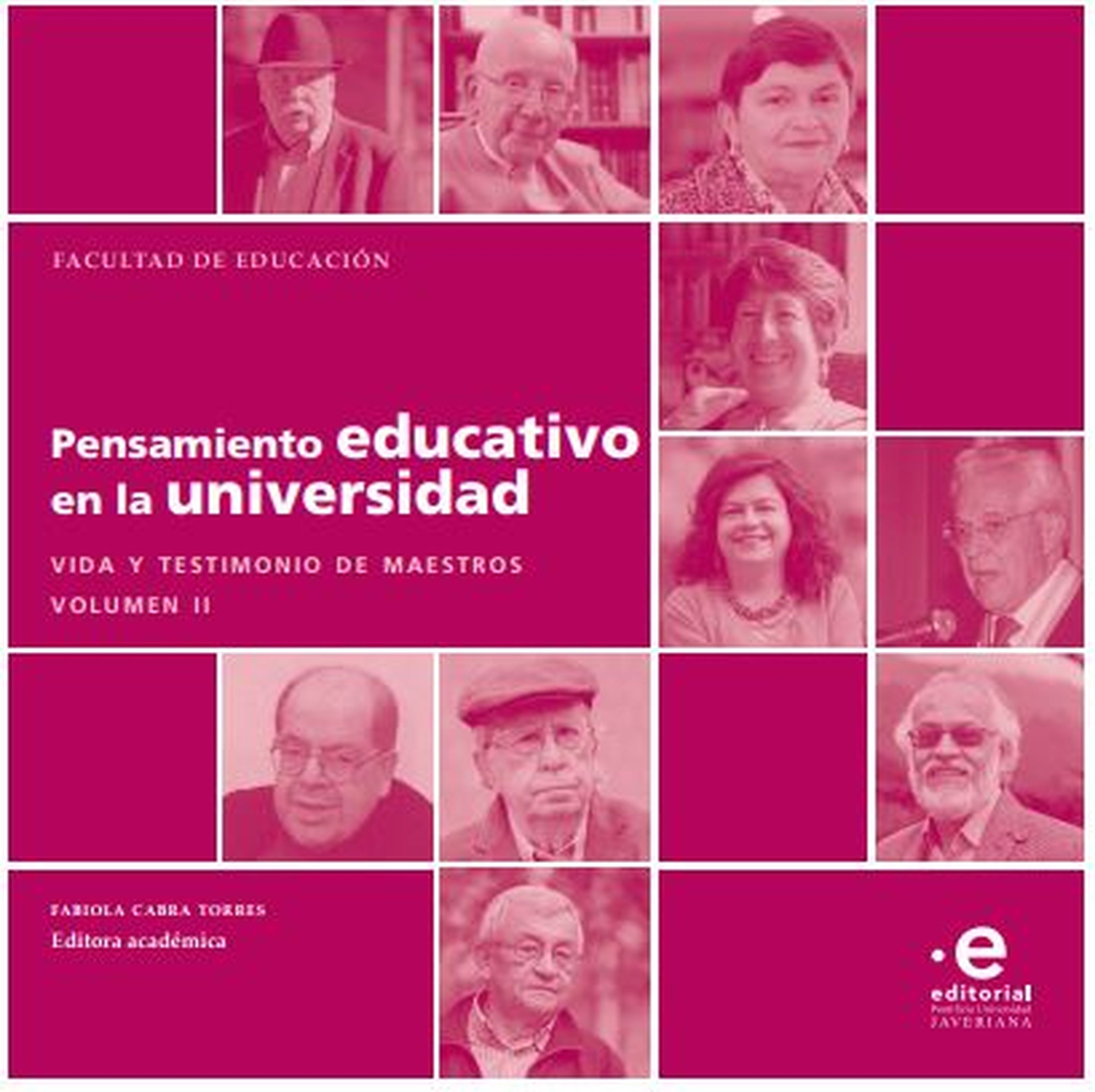 Обложка книги «Pensamiento educativo en la universidad»