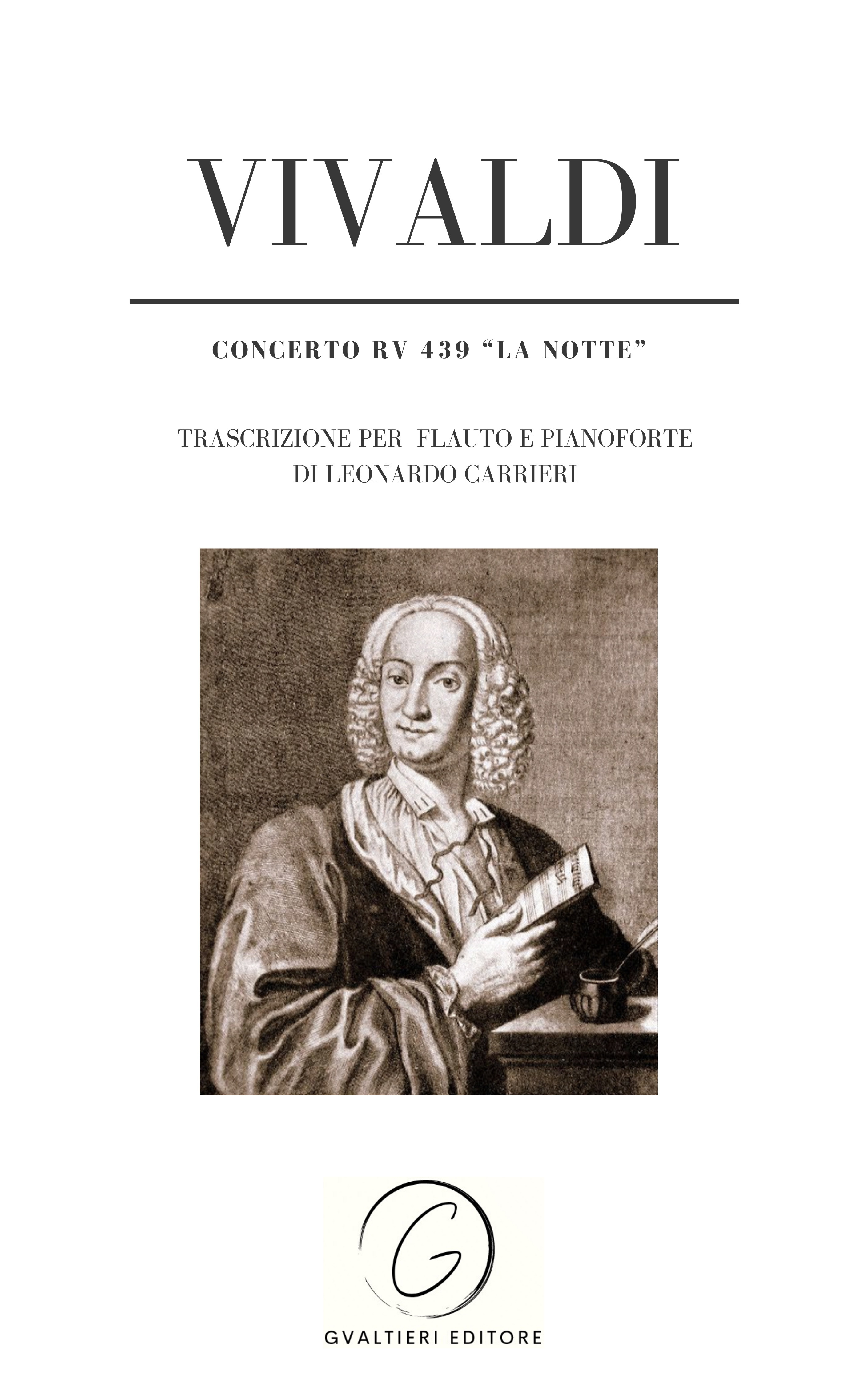 Обложка книги «Concerto RV 439 op. 10 n. 2 - La notte»