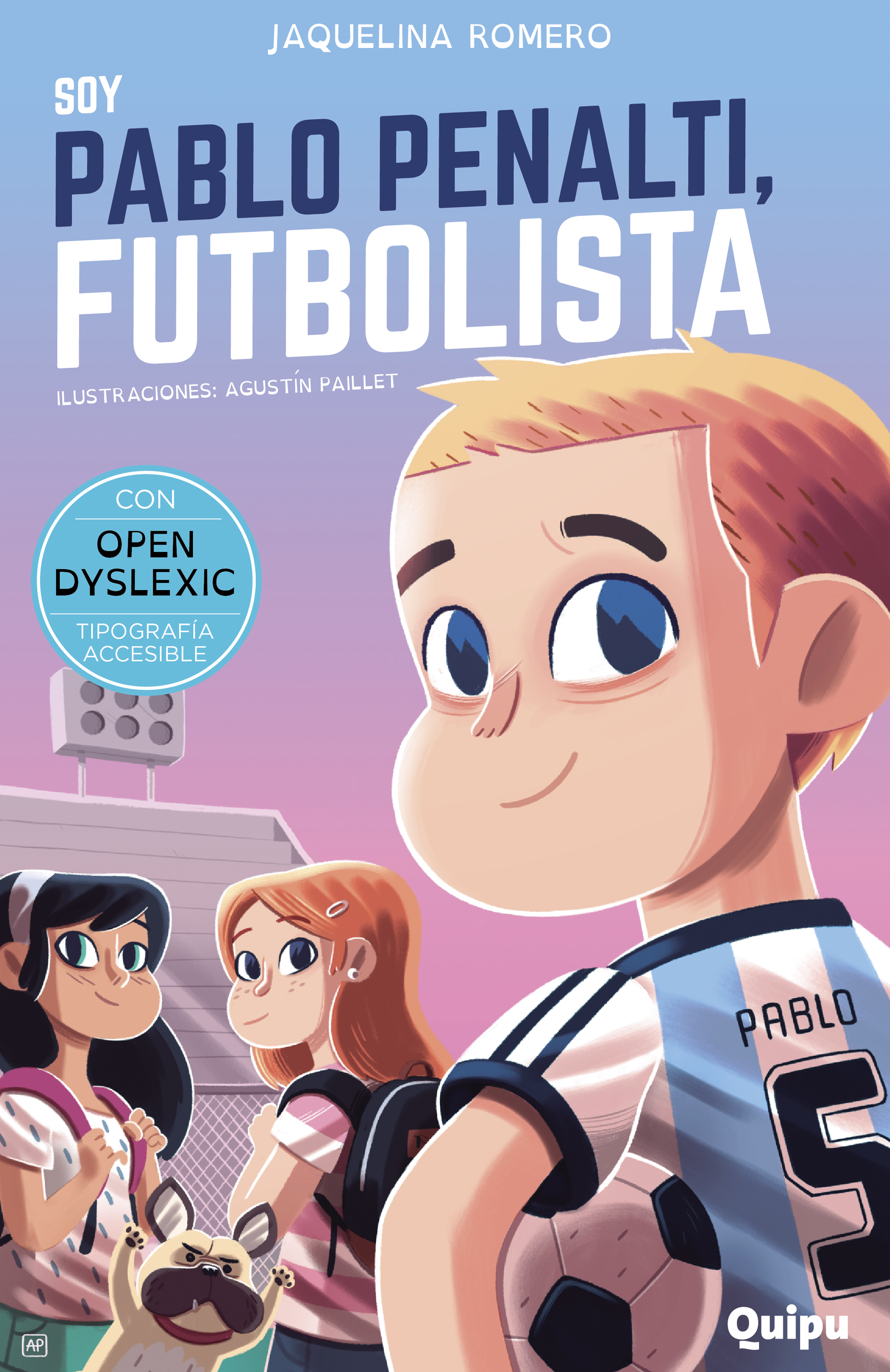 Обложка книги «Soy Pablo Penalti, futbolista»