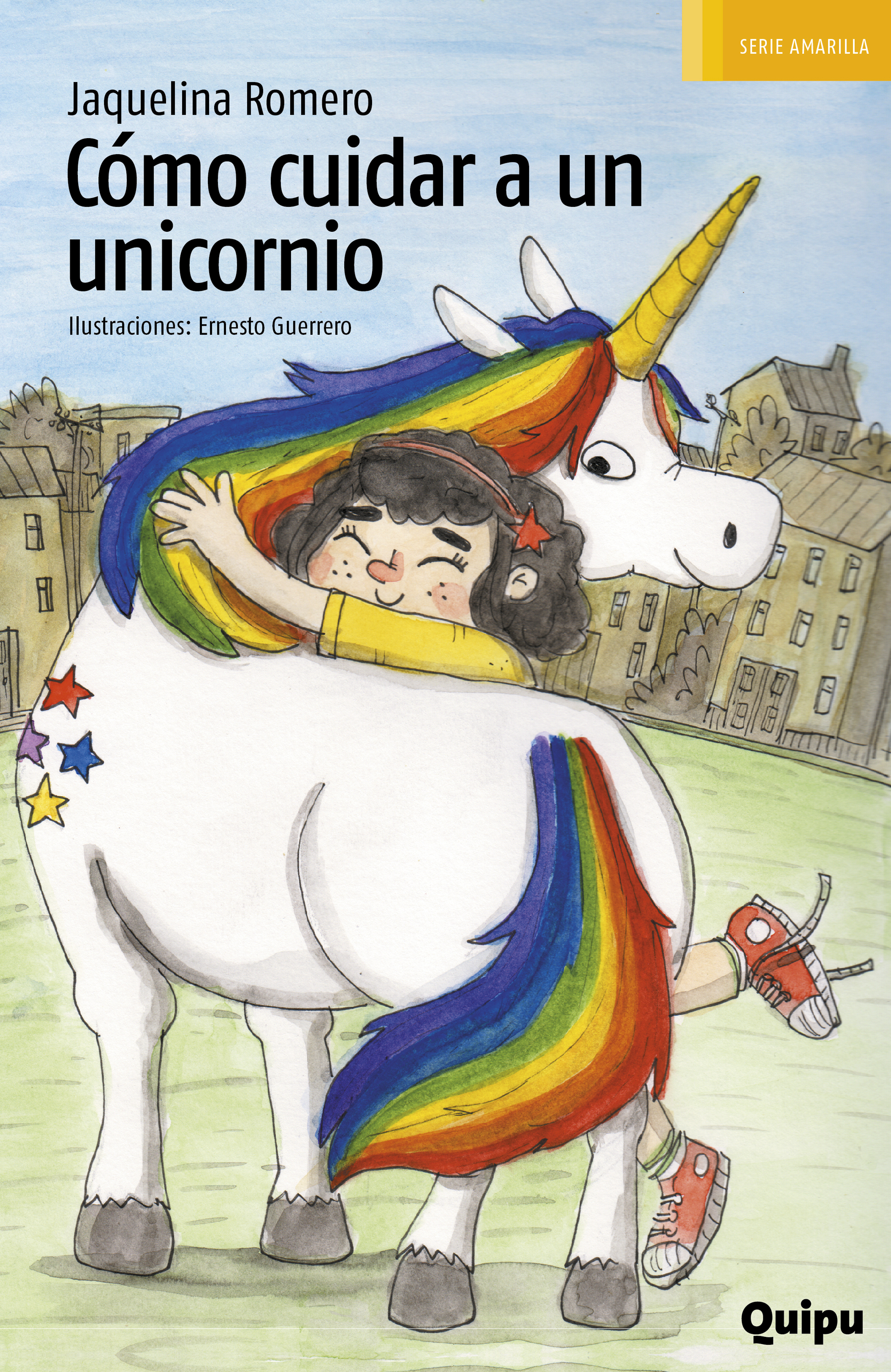 Обложка книги «Cómo cuidar a un unicornio»