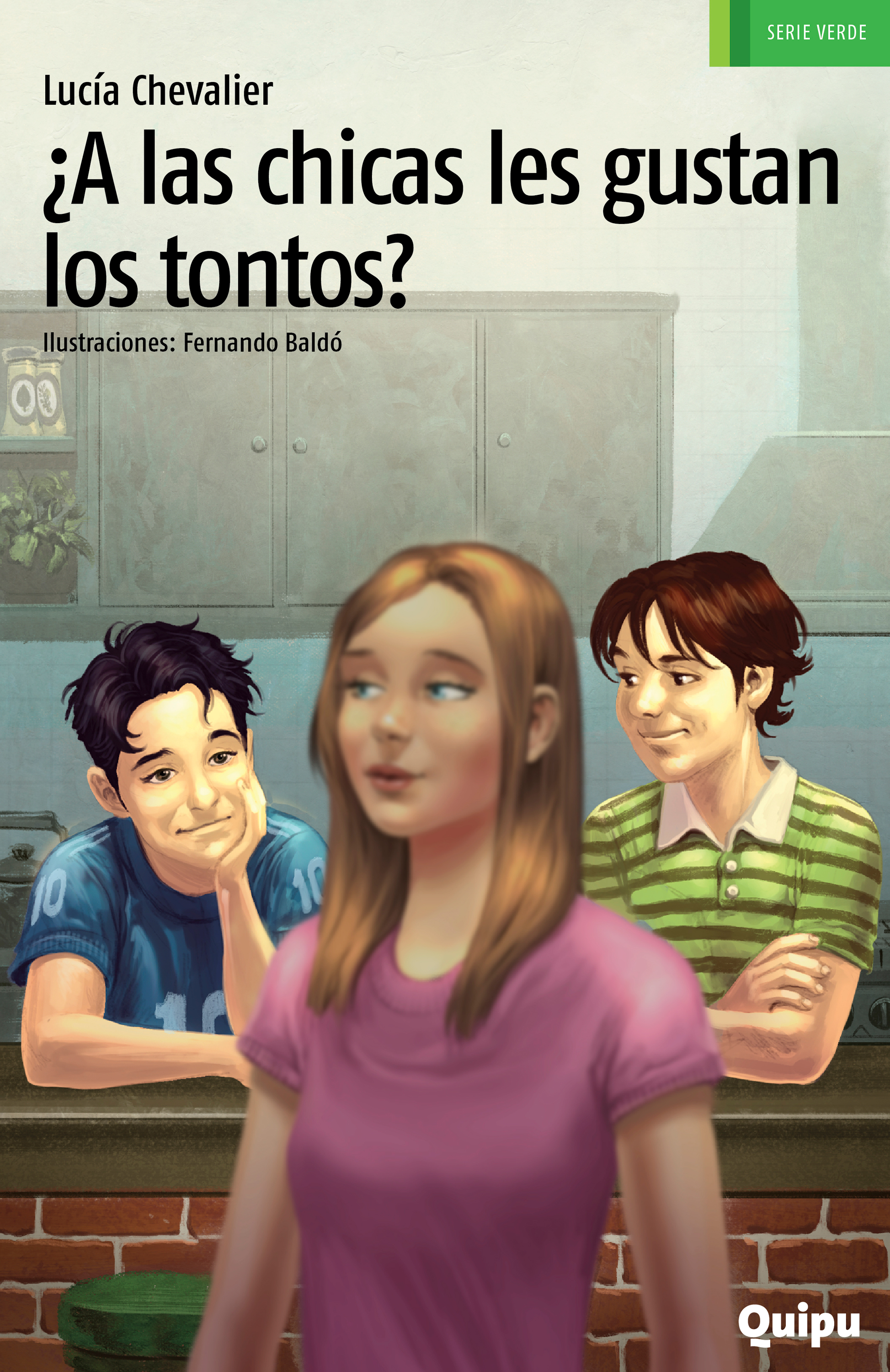 Обложка книги «¿A las chicas les gustan los tontos?»