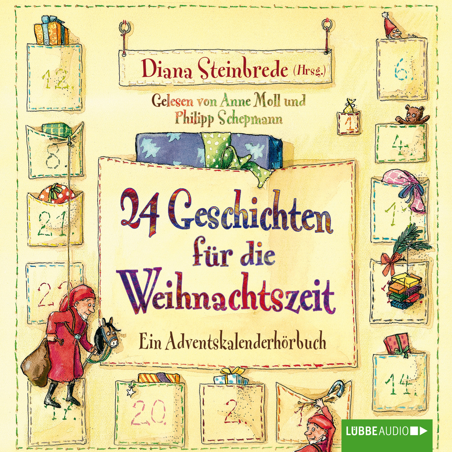 Обложка книги «24 Geschichten für die Weihnachtszeit - Ein Adventskalenderhörbuch»