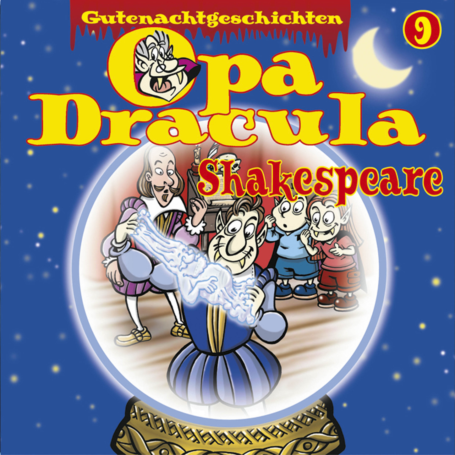 Обложка книги «Opa Draculas Gutenachtgeschichten, Folge 9: Shakespeare»