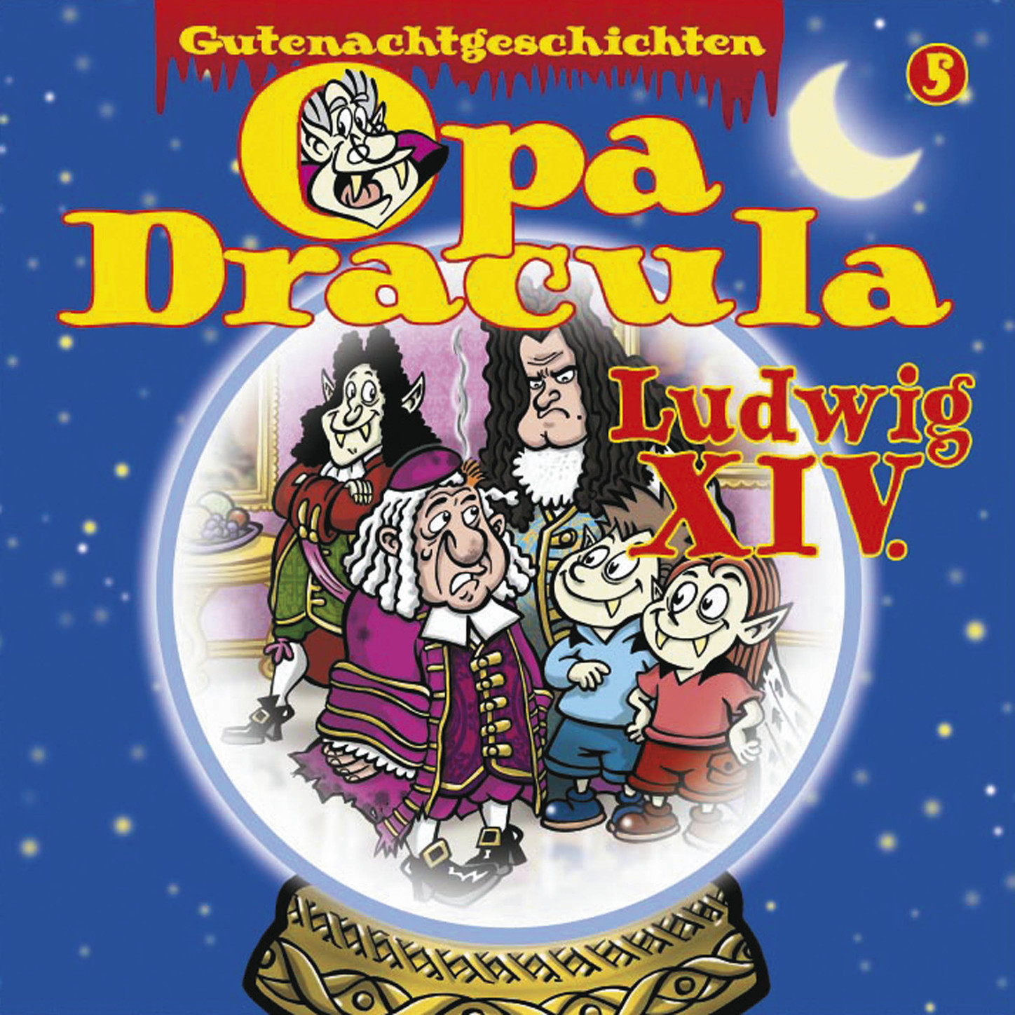 Обложка книги «Opa Draculas Gutenachtgeschichten, Folge 5: Ludwig XIV»