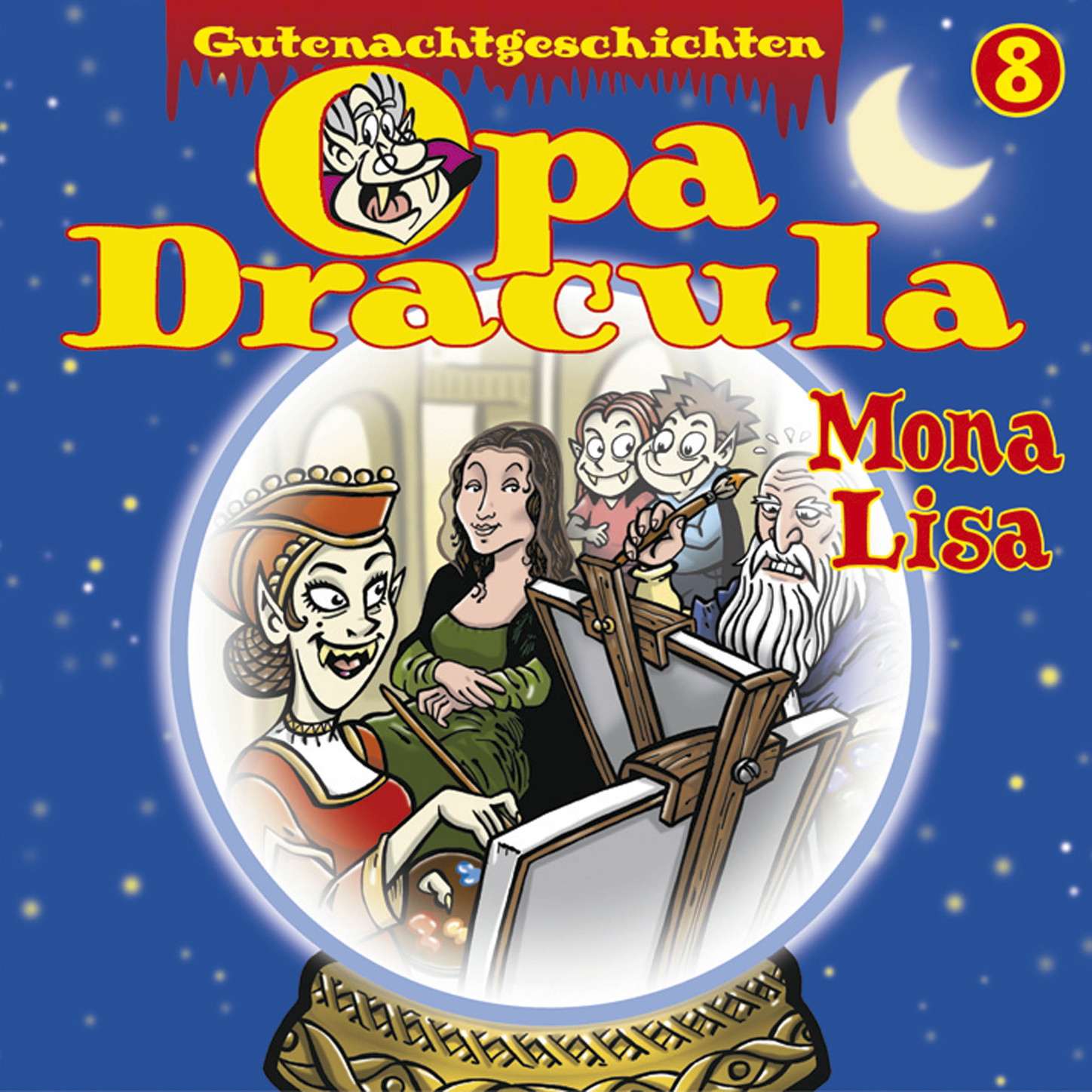 Обложка книги «Opa Draculas Gutenachtgeschichten, Folge 8: Mona Lisa»