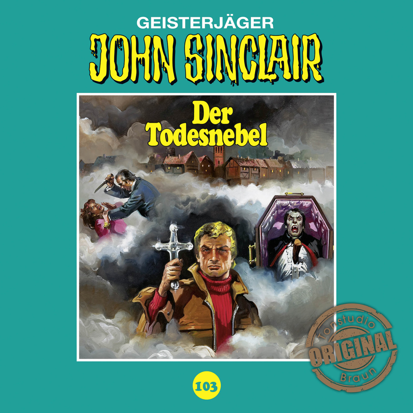 Обложка книги «John Sinclair, Tonstudio Braun, Folge 103: Der Todesnebel»