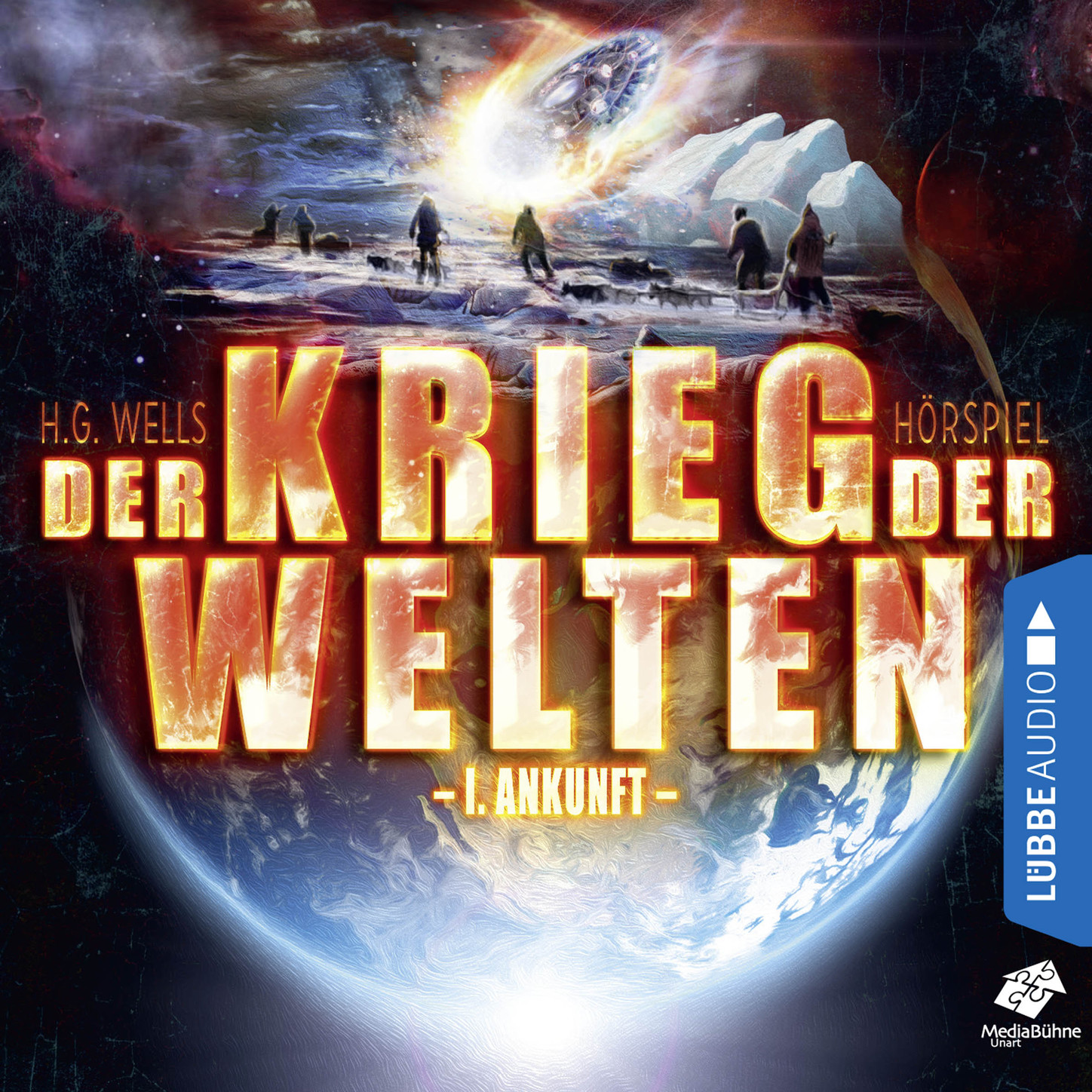 Обложка книги «Ankunft - Der Krieg der Welten, Teil 1»