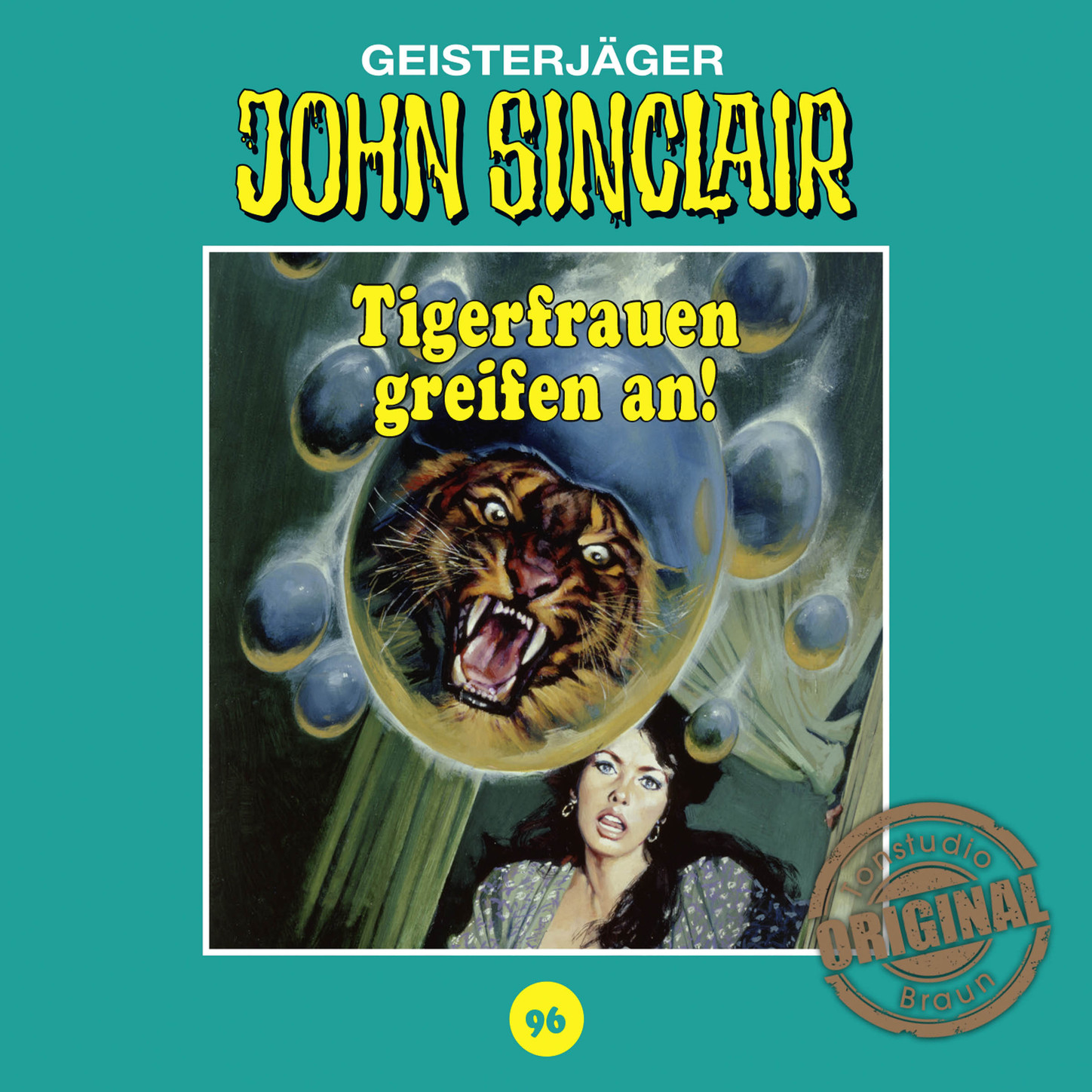 Обложка книги «John Sinclair, Tonstudio Braun, Folge 96: Tigerfrauen greifen an!»