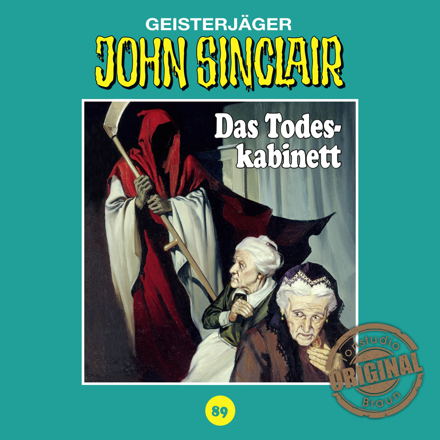 Обложка книги «John Sinclair, Tonstudio Braun, Folge 89: Das Todeskabinett (Ungekürzt)»